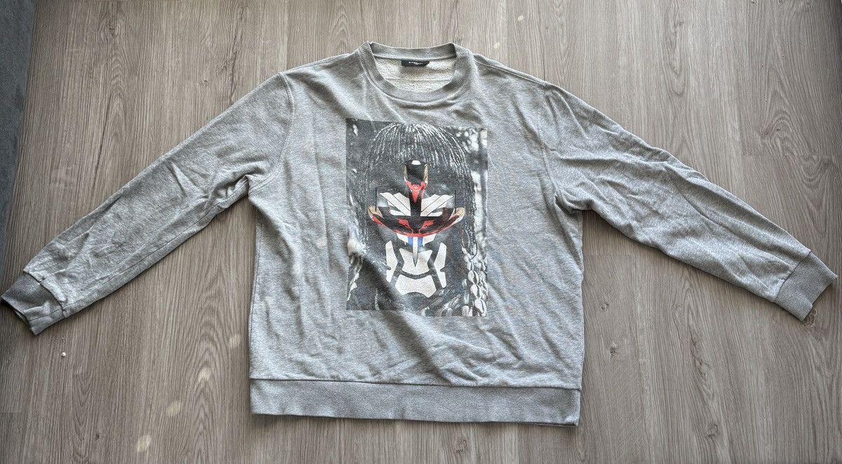Givenchy Archive Givenchy Robot Print Crewneck Size US L / EU 52-54 / 3 - 2 Thumbnail