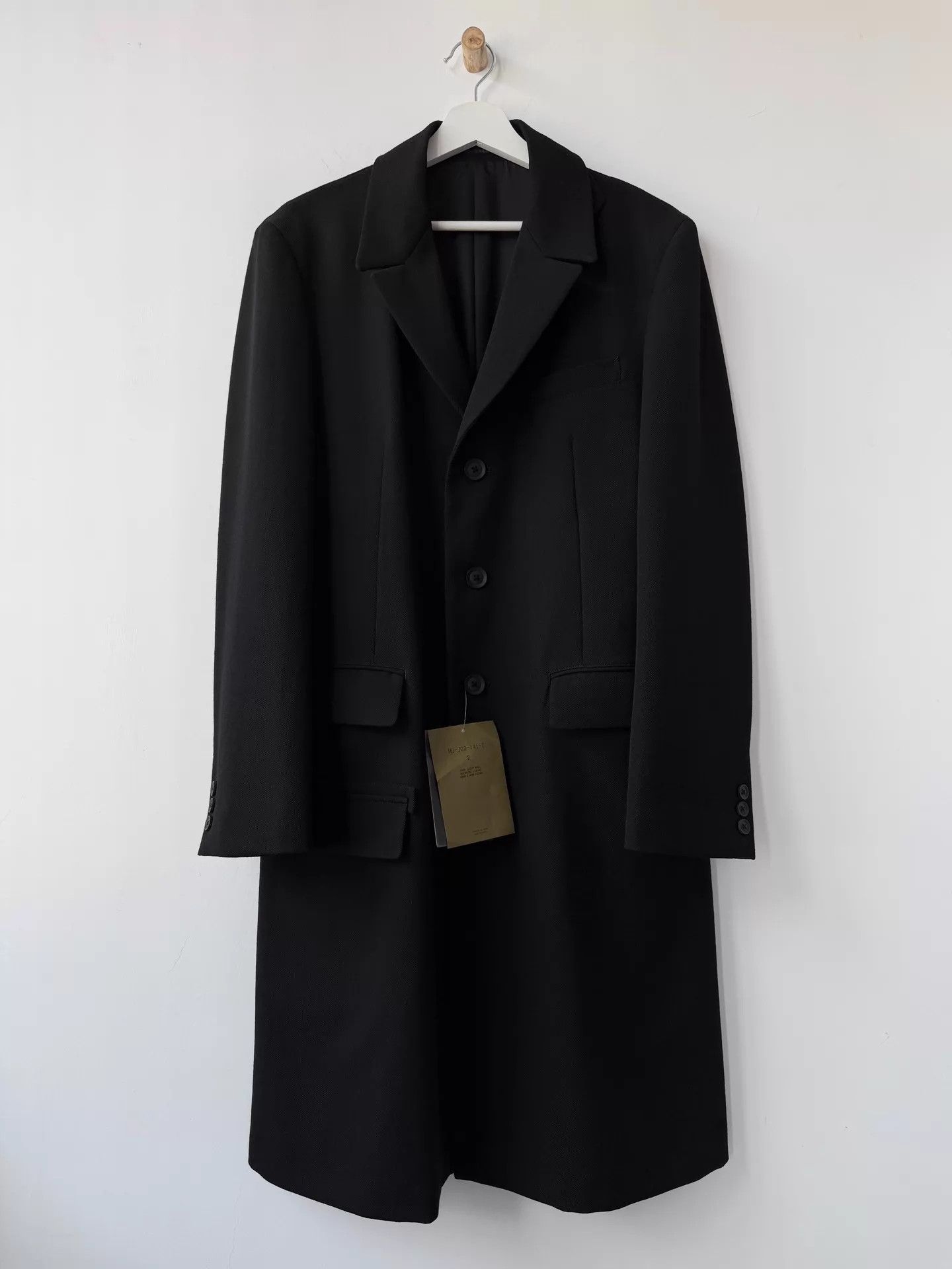 Yohji Yamamoto Yohji Yamamoto Regulation 25SS DR.JKT 140's Wool Gabardine Size US M / EU 48-50 / 2 - 1 Thumbnail