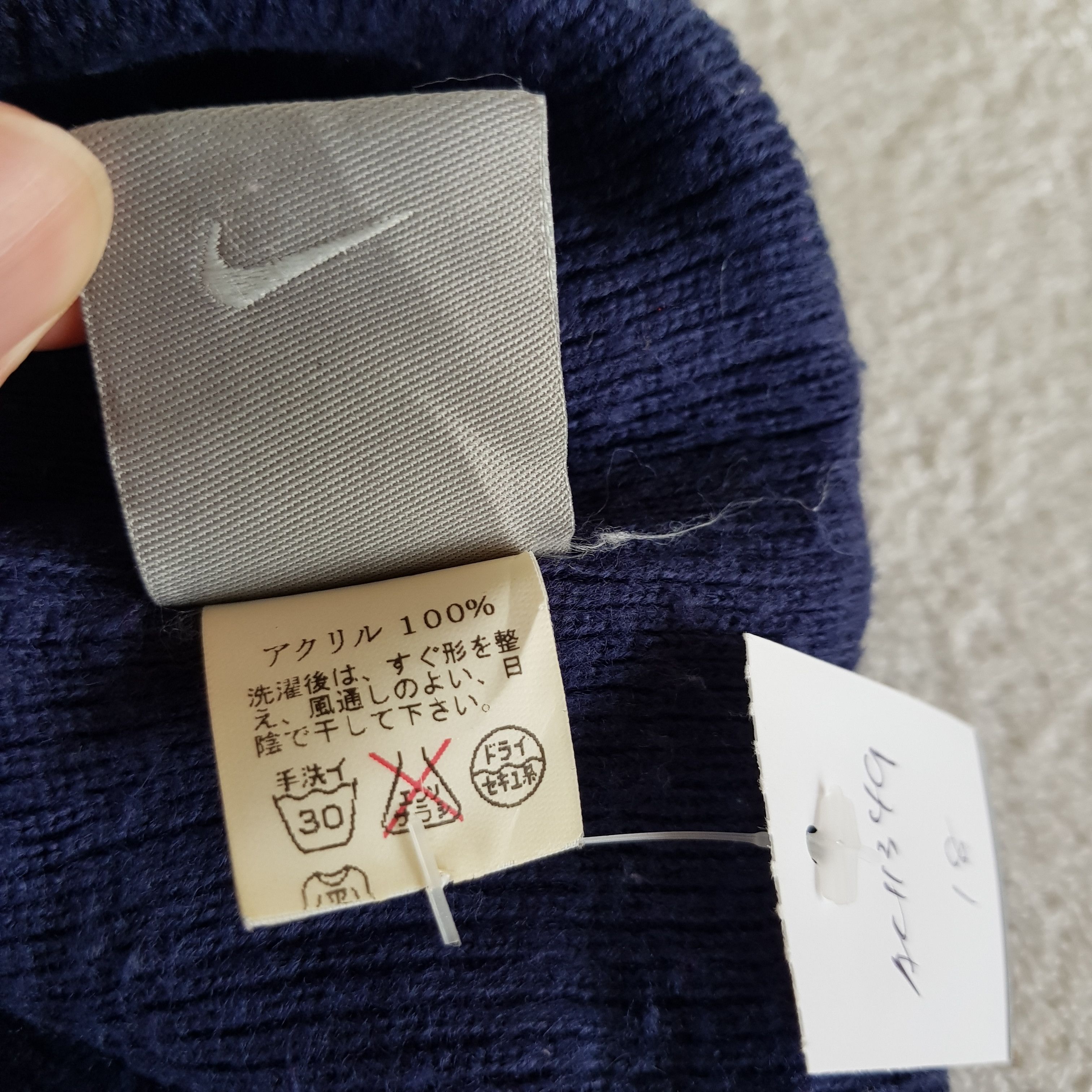 Nike × Vintage Vintage Nike Beanie Y2K Nike Swoosh Snow Caps Hats Size ONE SIZE - 7 Thumbnail