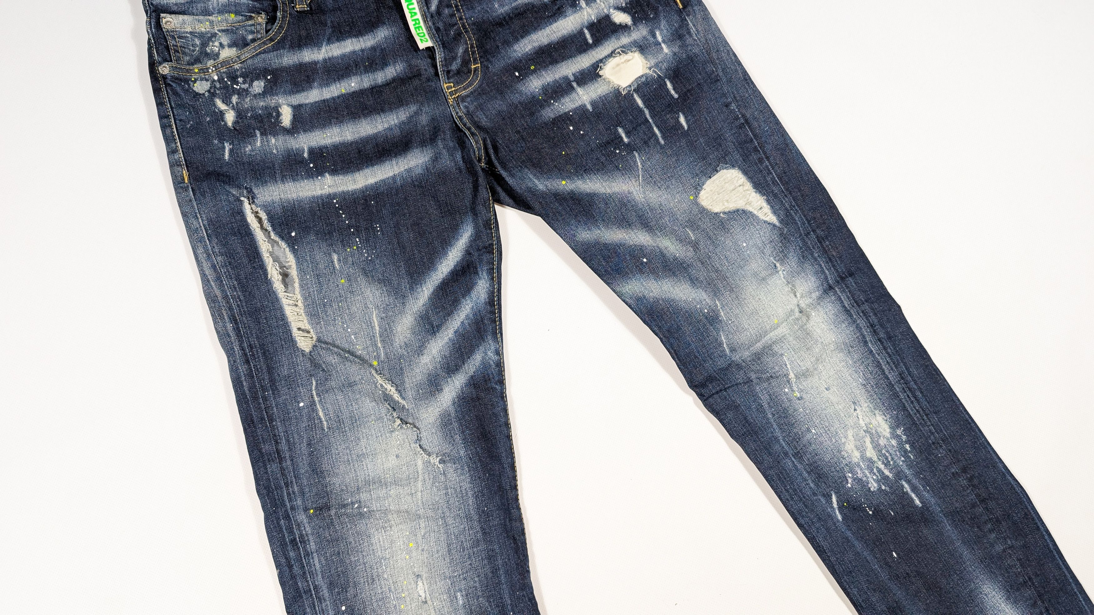 Dsquared2 Dsquared2 Chic Dan Fit Distressed Denim Jeans Size 52 Size US 36 / EU 52 - 4 Thumbnail
