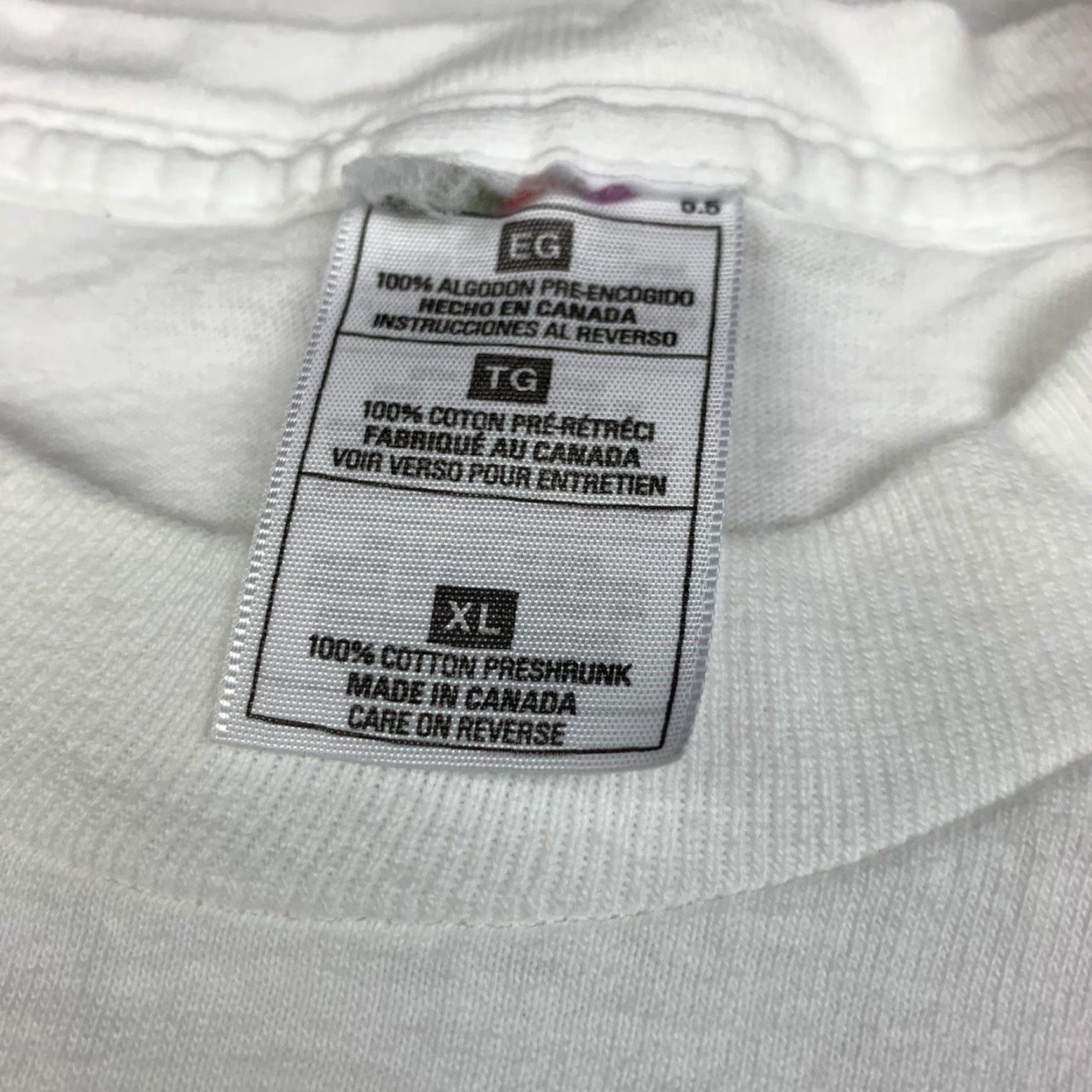 Vintage VINTAGE Niagara Falls Canada T Shirt XL White Unisex Adults Short Sleeve 90s Tee Size US XL / EU 56 / 4 - 4 Thumbnail