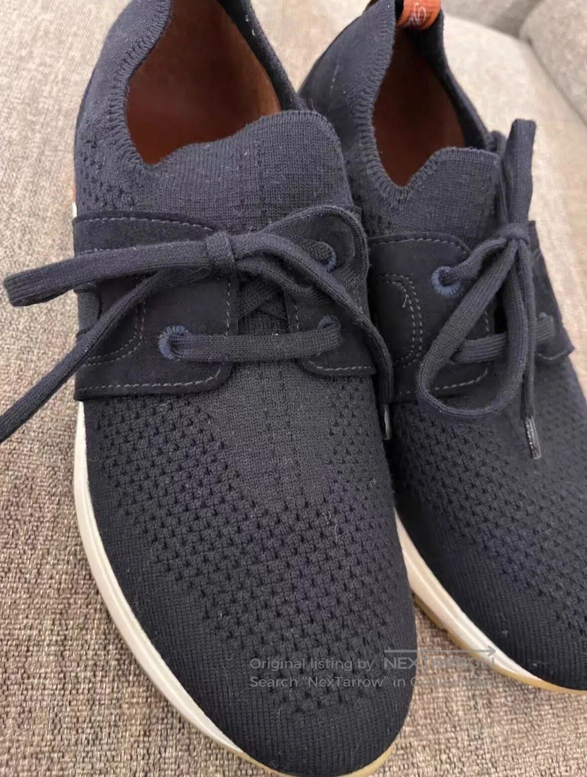 Loro Piana Loro Piana Women's Knit Sneakers. Size US 4 / IT 34 - 3 Thumbnail