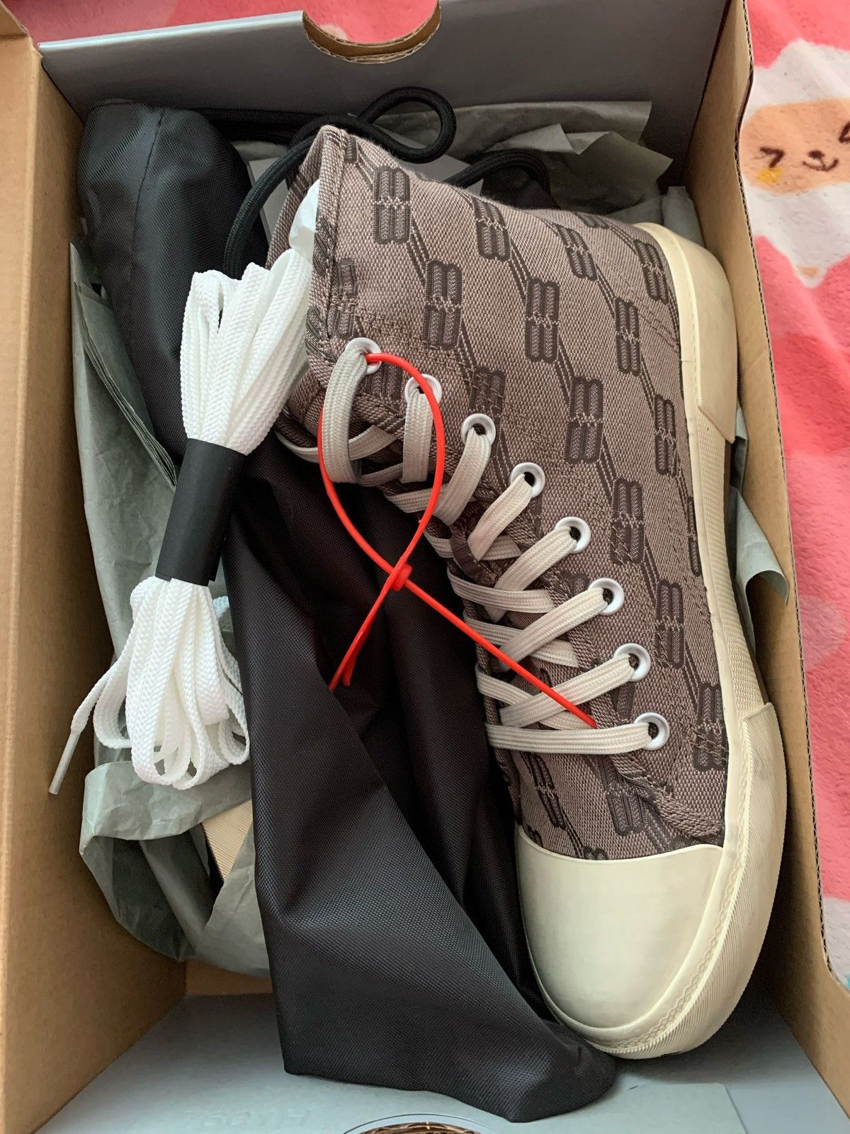 Balenciaga Balenciaga Paris Logo Hightop Sneaker Sz.41 Size US 11 / IT 41 - 3 Thumbnail