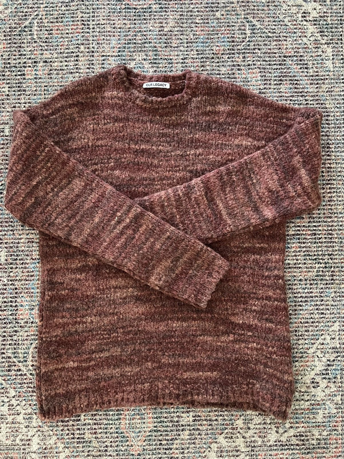 Our Legacy Our Legacy Marl Crew Knit Size US S / EU 44-46 / 1 - 1 Thumbnail