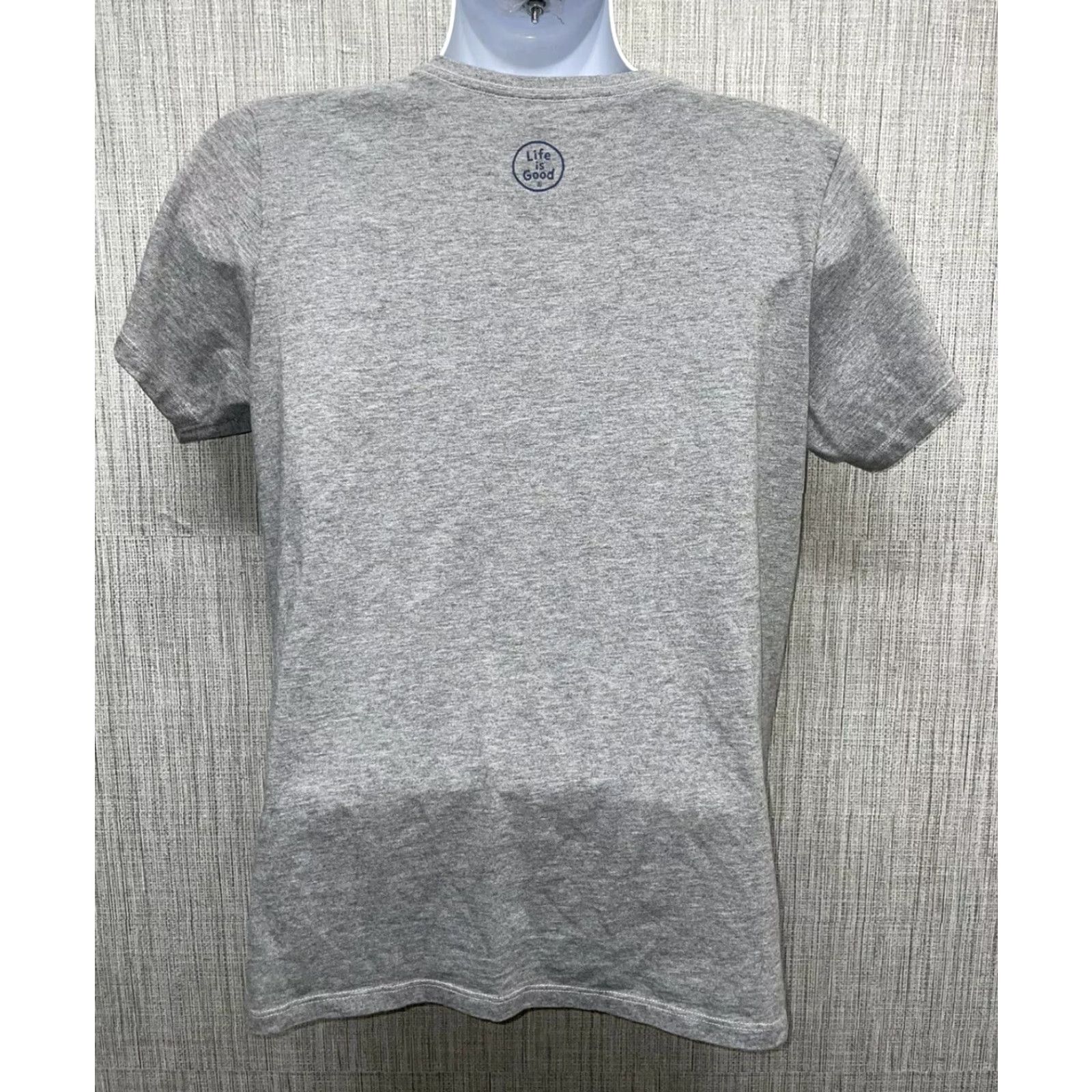Life is Good Life IS Good T-Shirt Mens L Gray Graphic Size US L / EU 52-54 / 3 - 5 Thumbnail