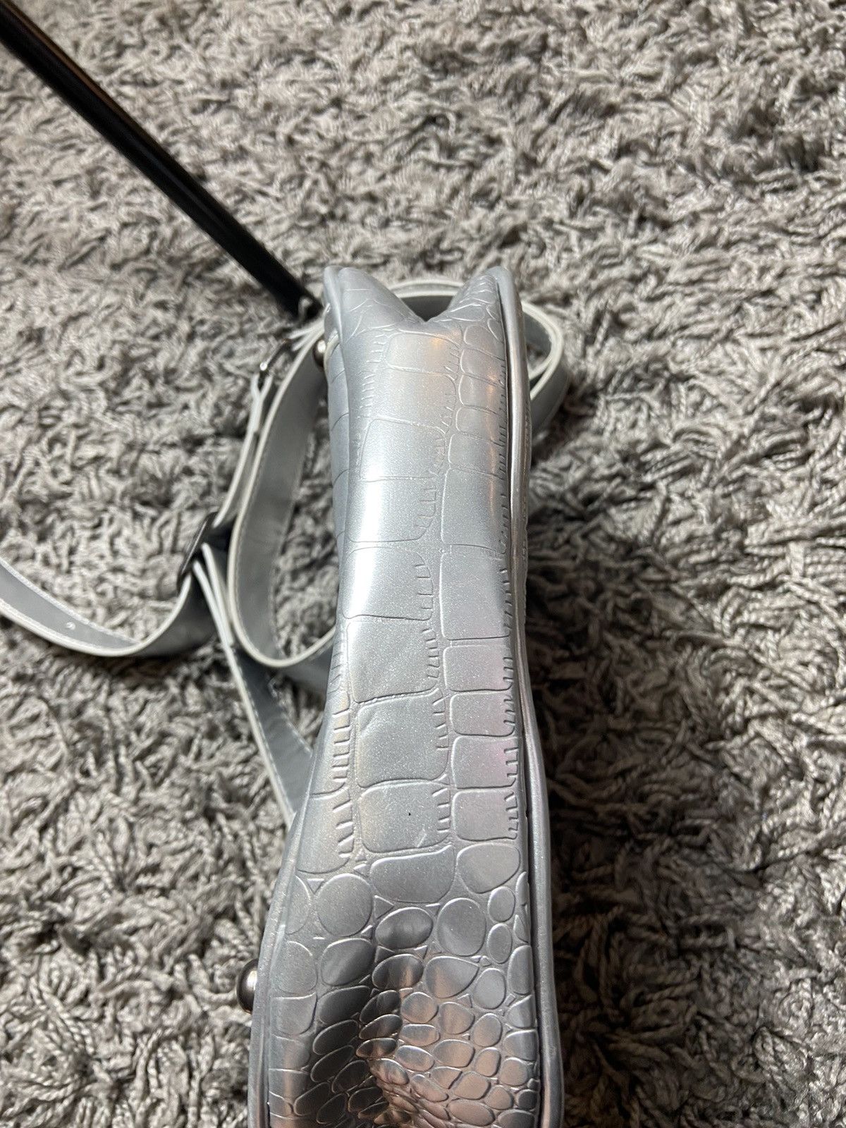 Designer × Japanese Brand × Vintage VINTAGE 90s LEATHER PUNK STYLE AVANT GARDE WOMENS BAG Size ONE SIZE - 3 Thumbnail