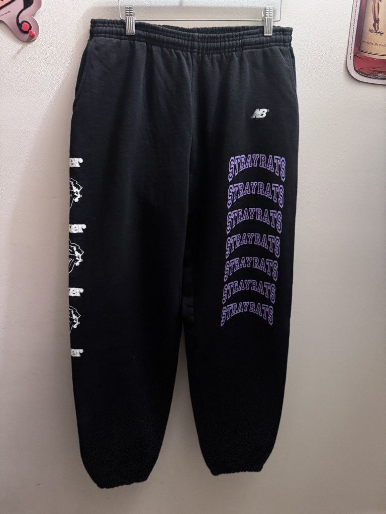 New Balance × Stray Rats NEW BALANCE X STRAY RAYS JOKER SWEATPANTS Size US 34 / EU 50 - 1 Thumbnail