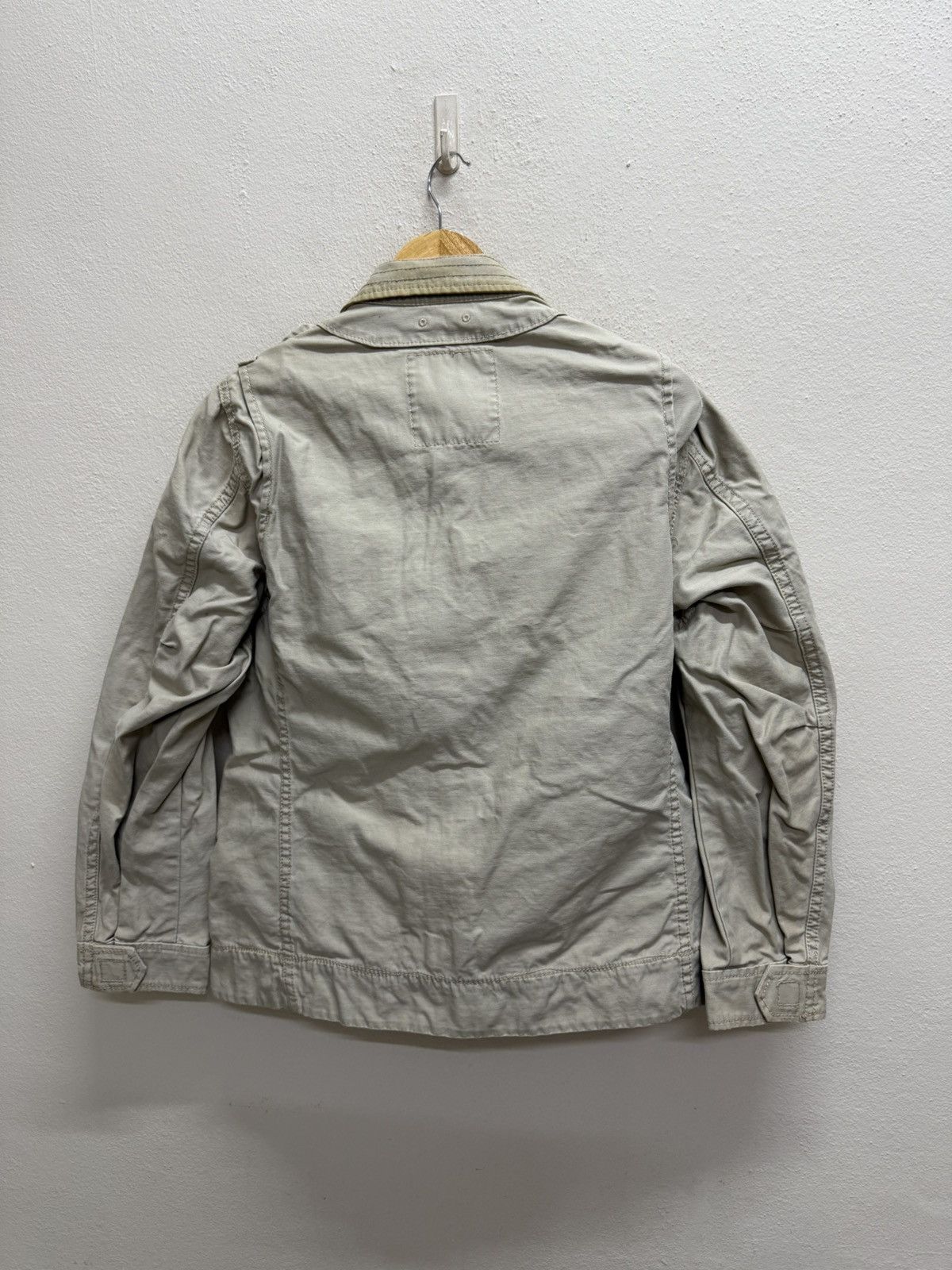Japanese Brand Back Number Ultility Miltary Field Khakis Jacket Size US S / EU 44-46 / 1 - 18 Thumbnail