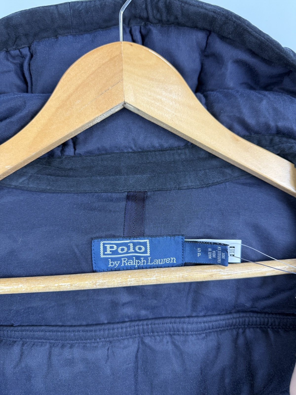 Polo Ralph Lauren 🇺🇸 NEW❗️Ralph Lauren Polo Quilted Suede Hooded Jacket Size US S / EU 44-46 / 1 - 16 Thumbnail
