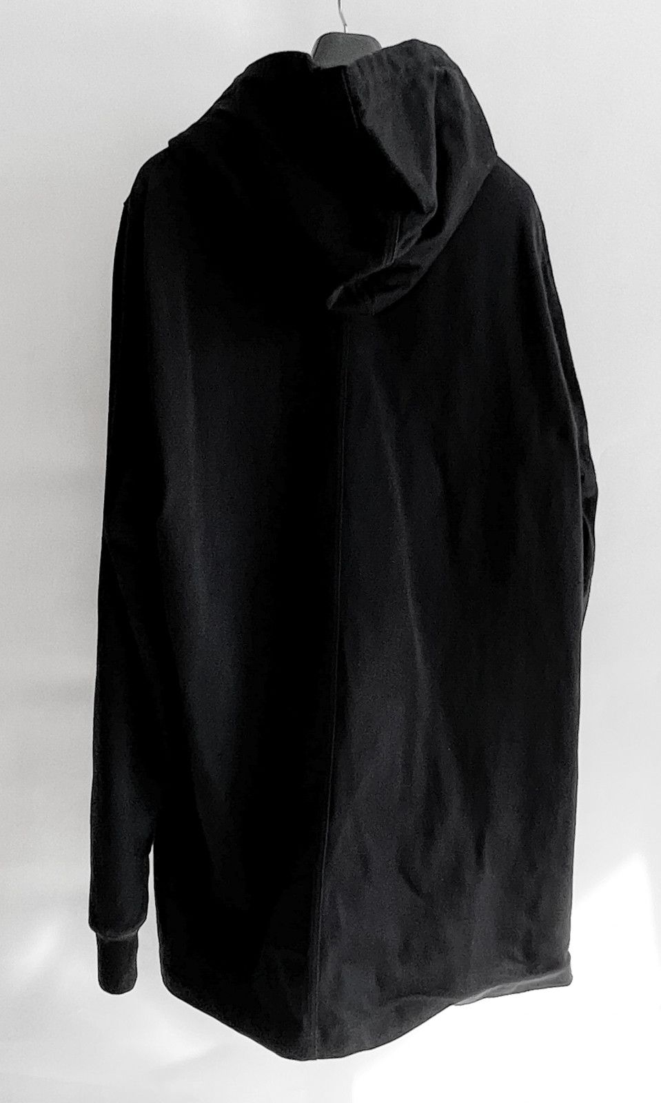 Rick Owens Phlegethon Long Cotton Hoodie Size US M / EU 48-50 / 2 - 2 Thumbnail