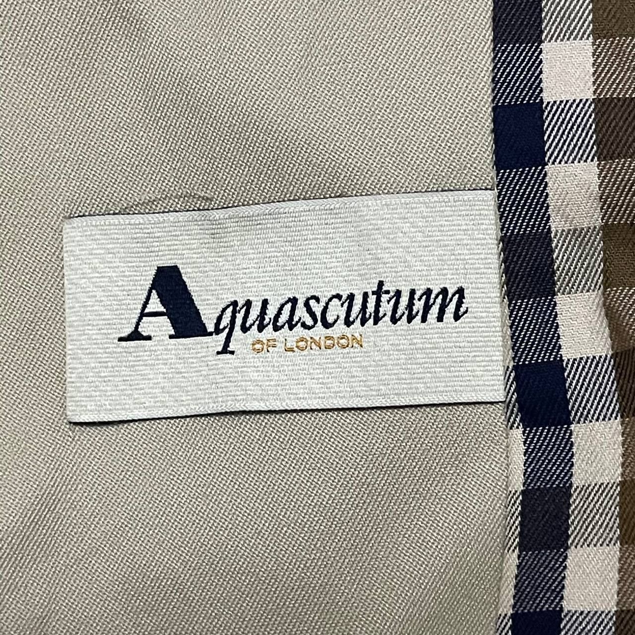 Aquascutum Vintage Aquascutum of London Trench Coat Checkered Size US M / EU 48-50 / 2 - 13 Thumbnail