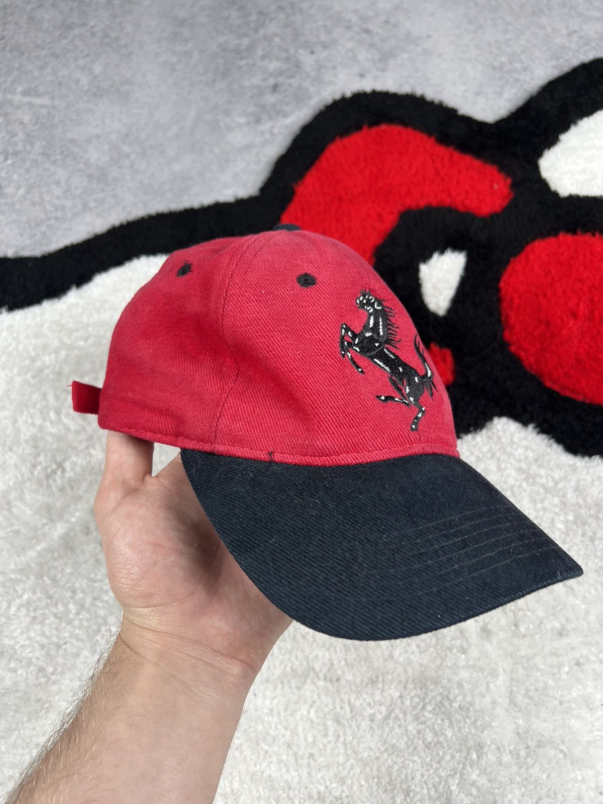 Vintage Vintage Ferrari Racing Formula 1 Y2K Cap Hat Size ONE SIZE - 1 Thumbnail