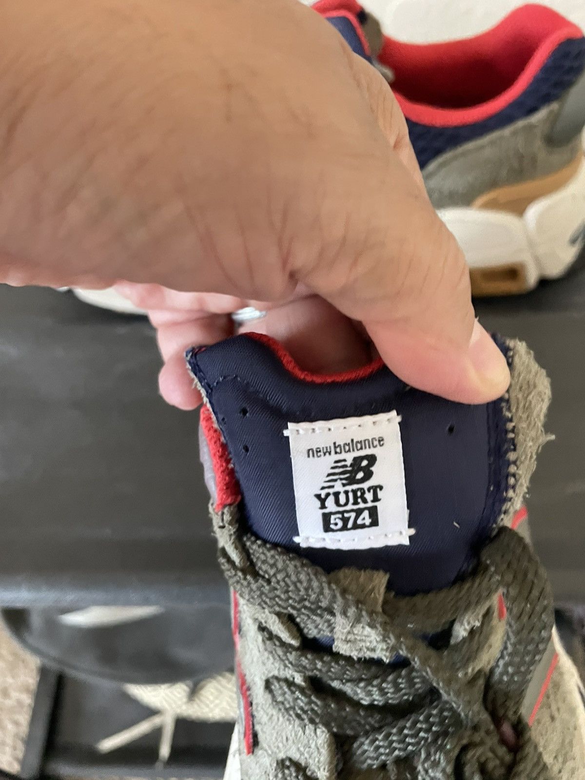 New Balance × Salehe Bembury YURT 574 Size US 8.5 / EU 41-42 - 8 Thumbnail