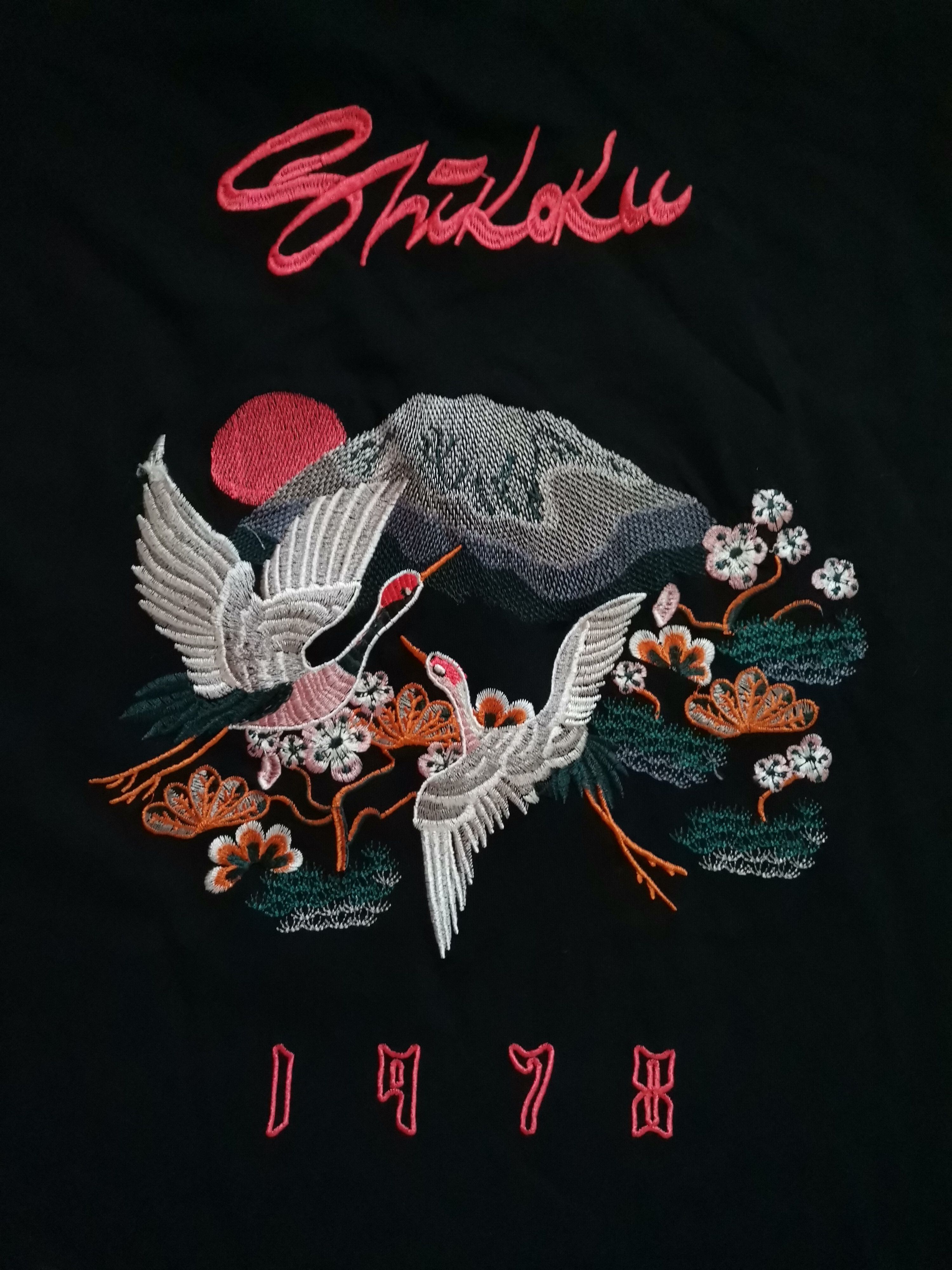 Japanese Brand U4 Shikaku Japanese Embroidered Tee Size US M / EU 48-50 / 2 - 2 Thumbnail