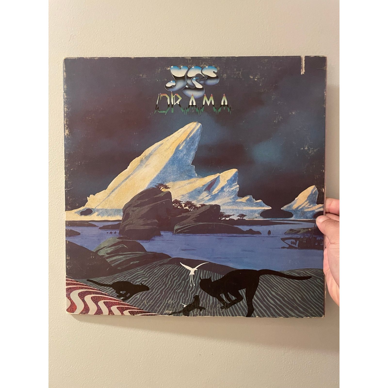 INTENTIONALLY BLANK Yes - Drama LP vintage vinyl record prog rock album music Size ONE SIZE - 1 Thumbnail