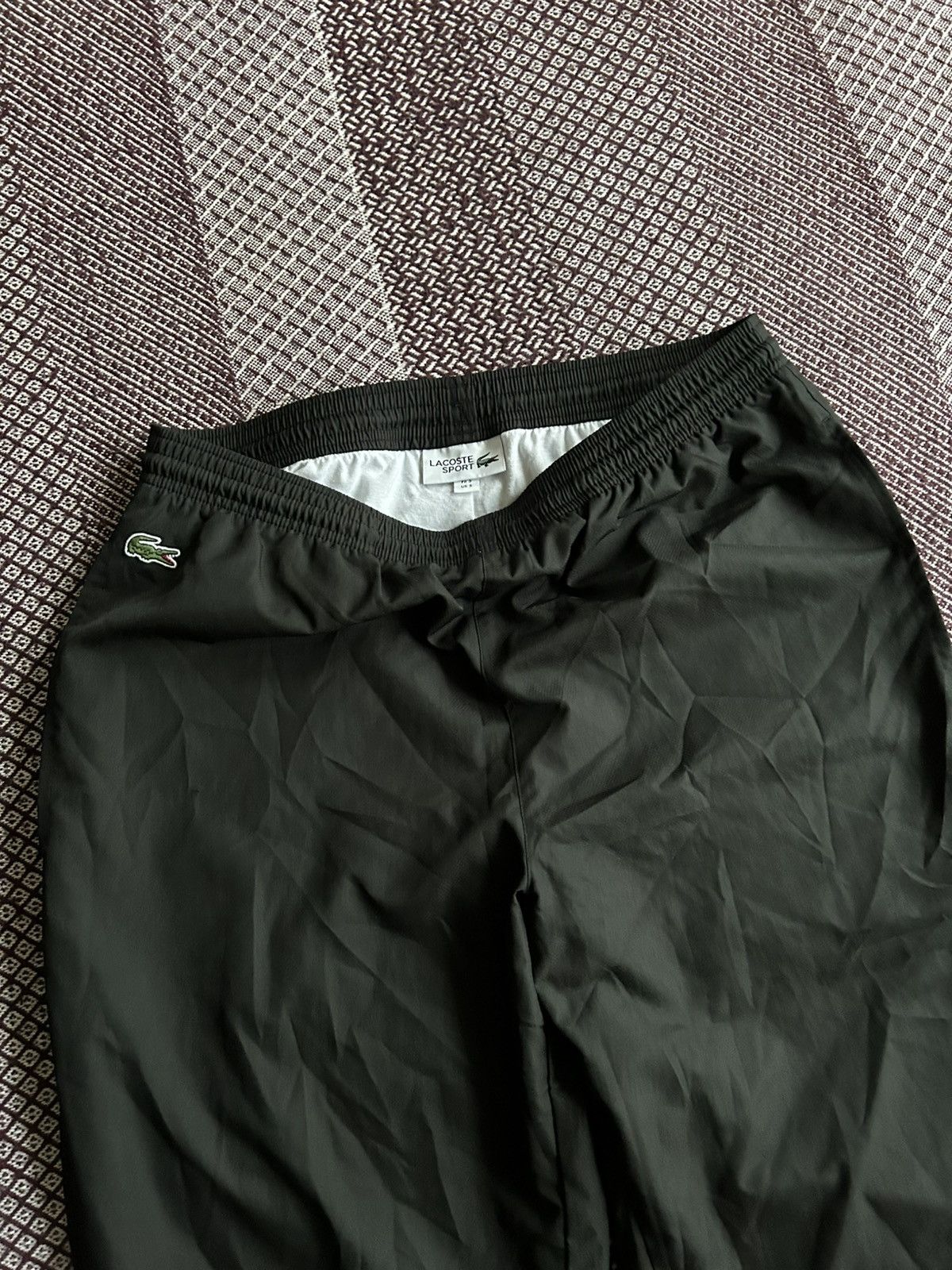 Lacoste Lacoste Sport Sportswear Pants Unisex Black Streetwear Sz S Size US 32 / EU 48 - 6 Thumbnail