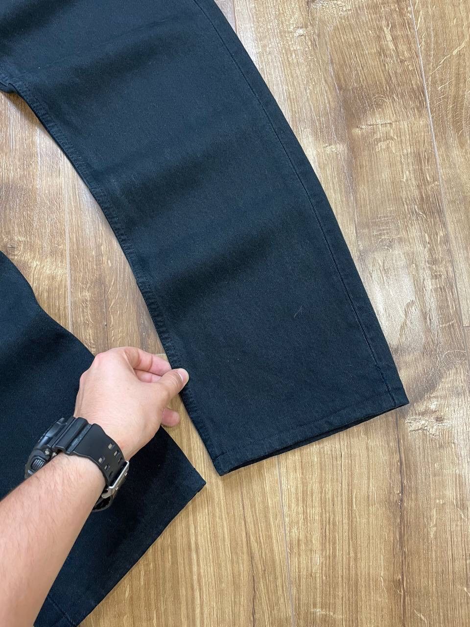 Levi's Vintage 90’s Y2K Style Levi’s 501 Black Denim Jeans Pants Size US 31 - 4 Thumbnail