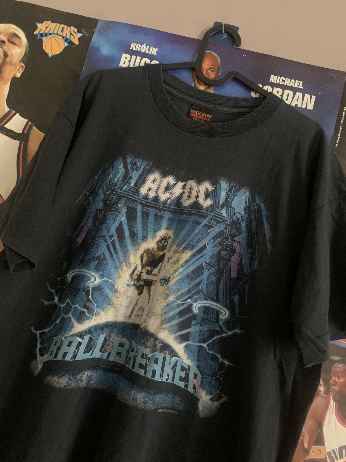 Band Tees 1996 Vintage Brockum AC/DC Ballbreaker World Tour Tee Size US XL / EU 56 / 4 - 2 Thumbnail