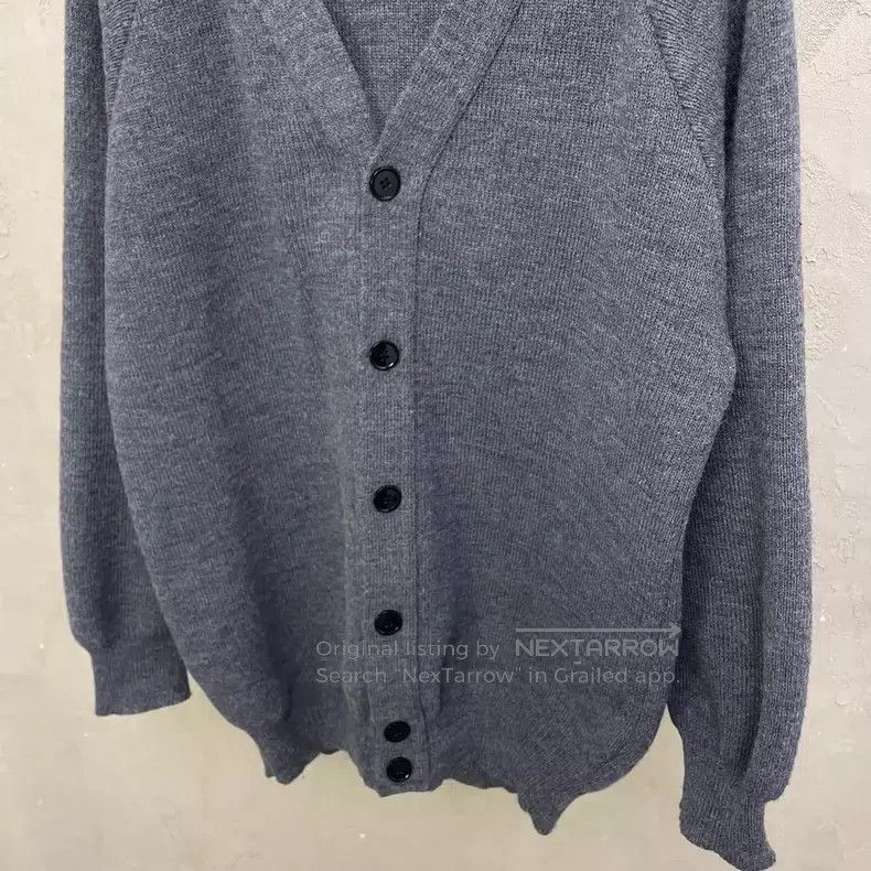 Comme des Garcons Comme Des Garcons Gray back logo open cardigan Size M / US 6-8 / IT 42-44 - 4 Thumbnail