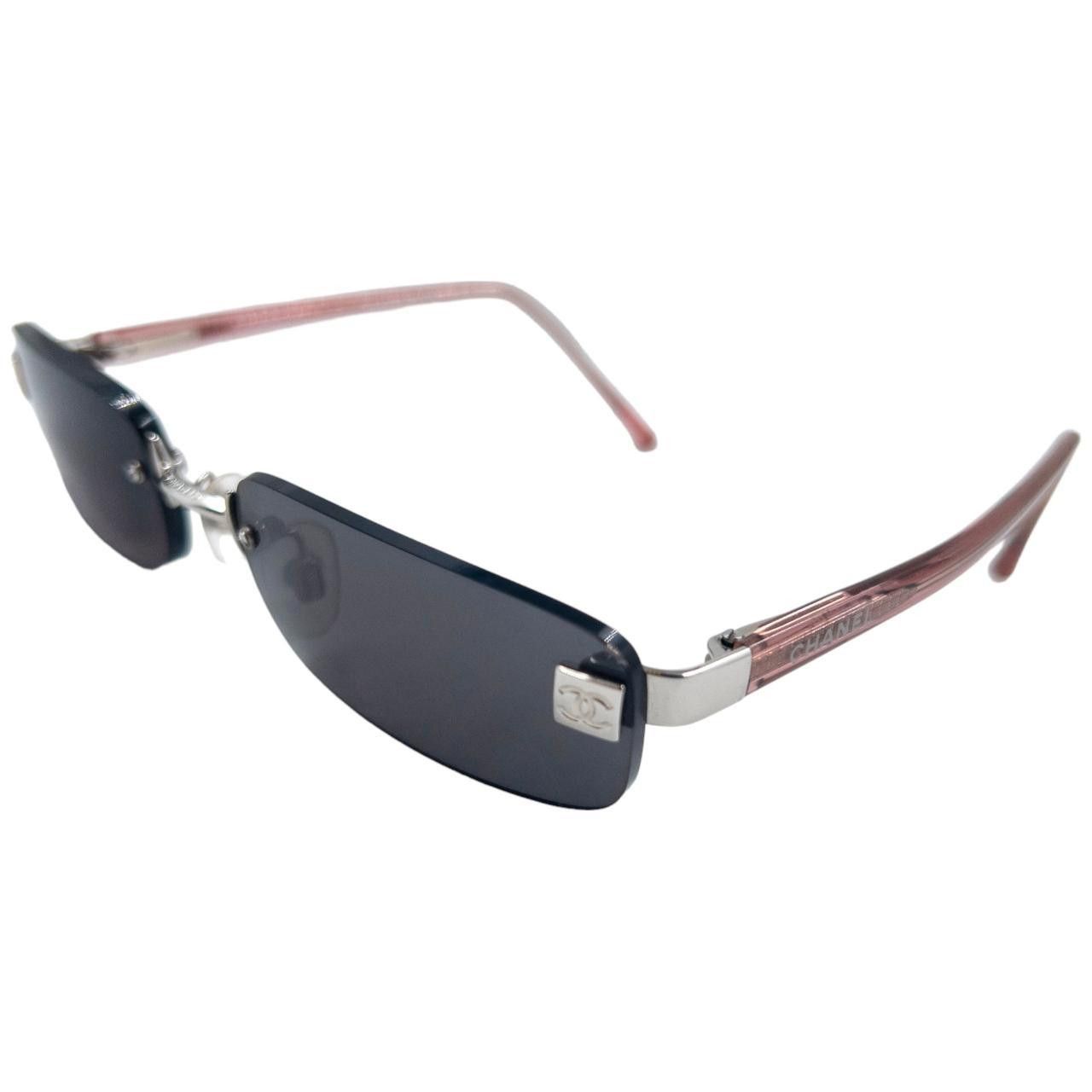 Chanel Vintage Chanel Rimless Sunglasses Size ONE SIZE - 3 Thumbnail