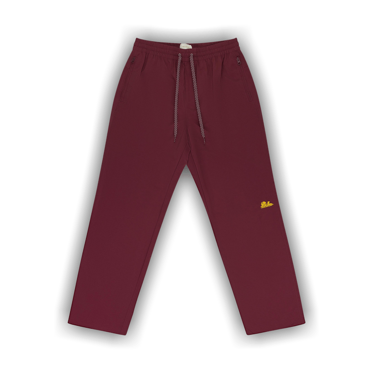 Aime Leon Dore o1mle0925 Unisphere Nylon Pants in Burgundy Size US 32 / EU 48 - 1 Preview