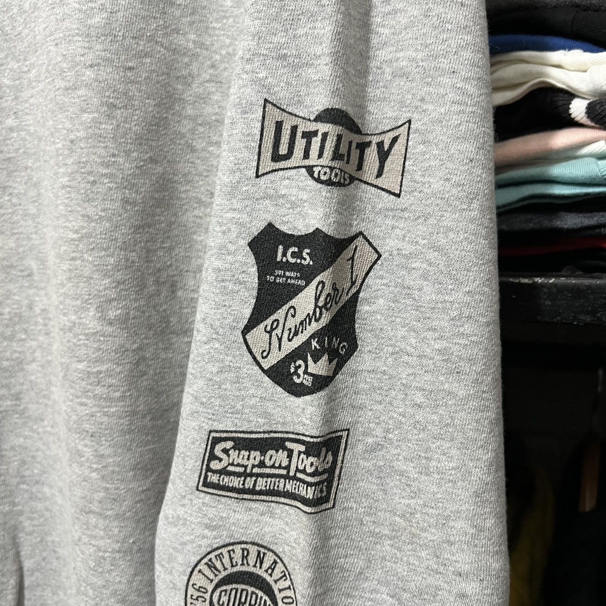Japanese Brand × Vintage Leems company japan sweatshirt crewneck Size US M / EU 48-50 / 2 - 7 Thumbnail