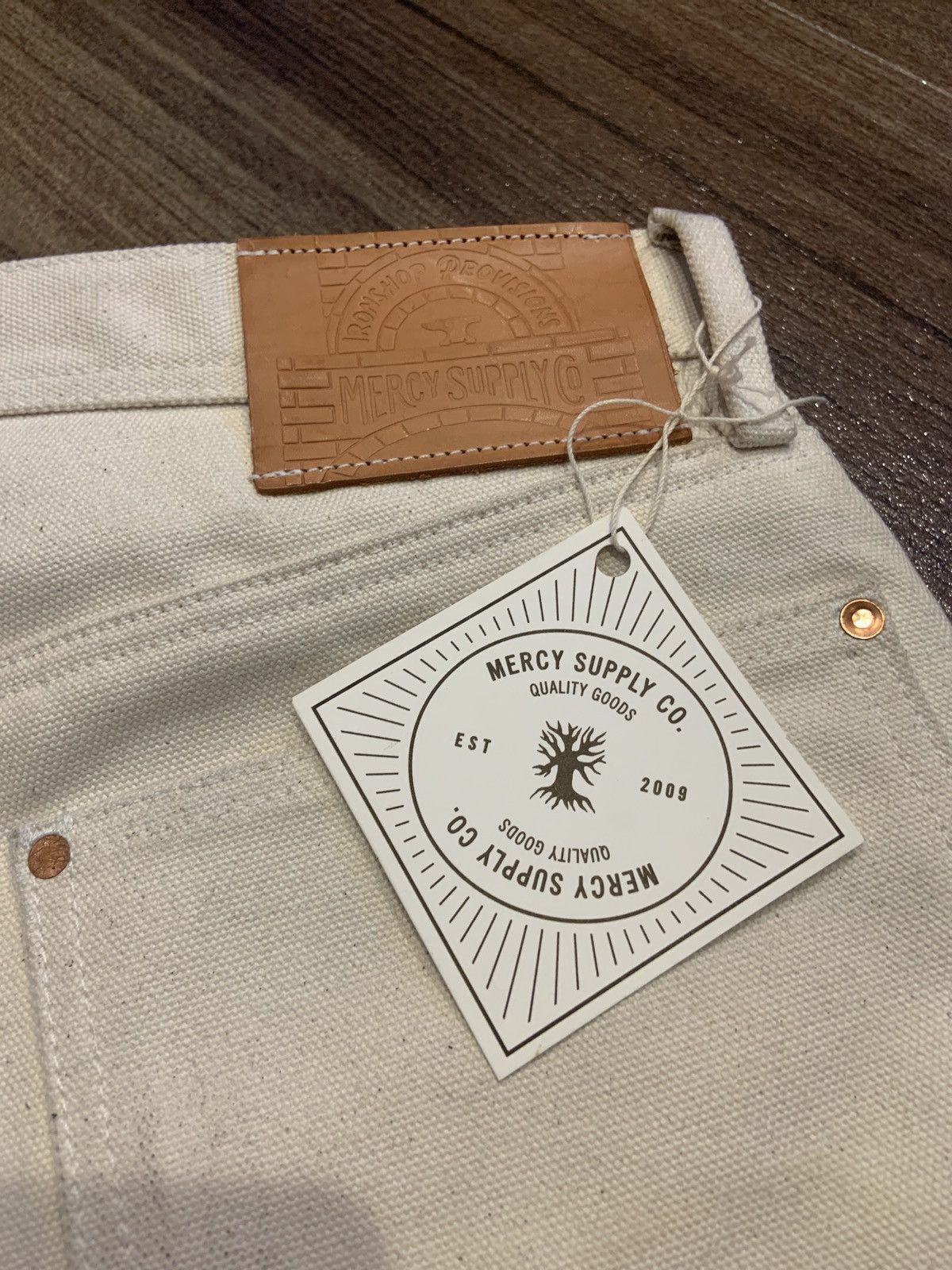 Mercy Supply Mercy Supply Co. Canvas Pants Size US 32 / EU 48 - 4 Thumbnail