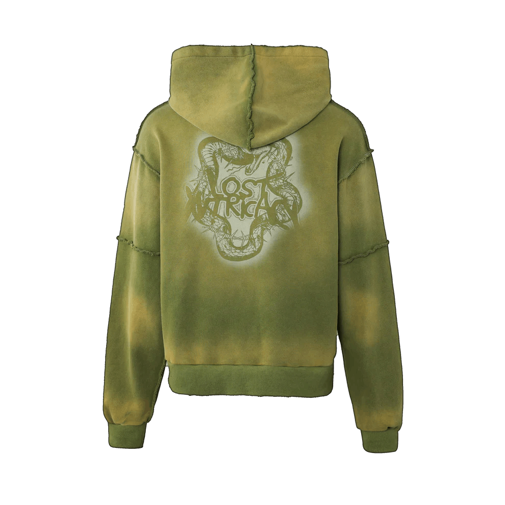 LOST INTRICACY Lost Intricacy Hoodie Green Size US L / EU 52-54 / 3 - 2 Thumbnail