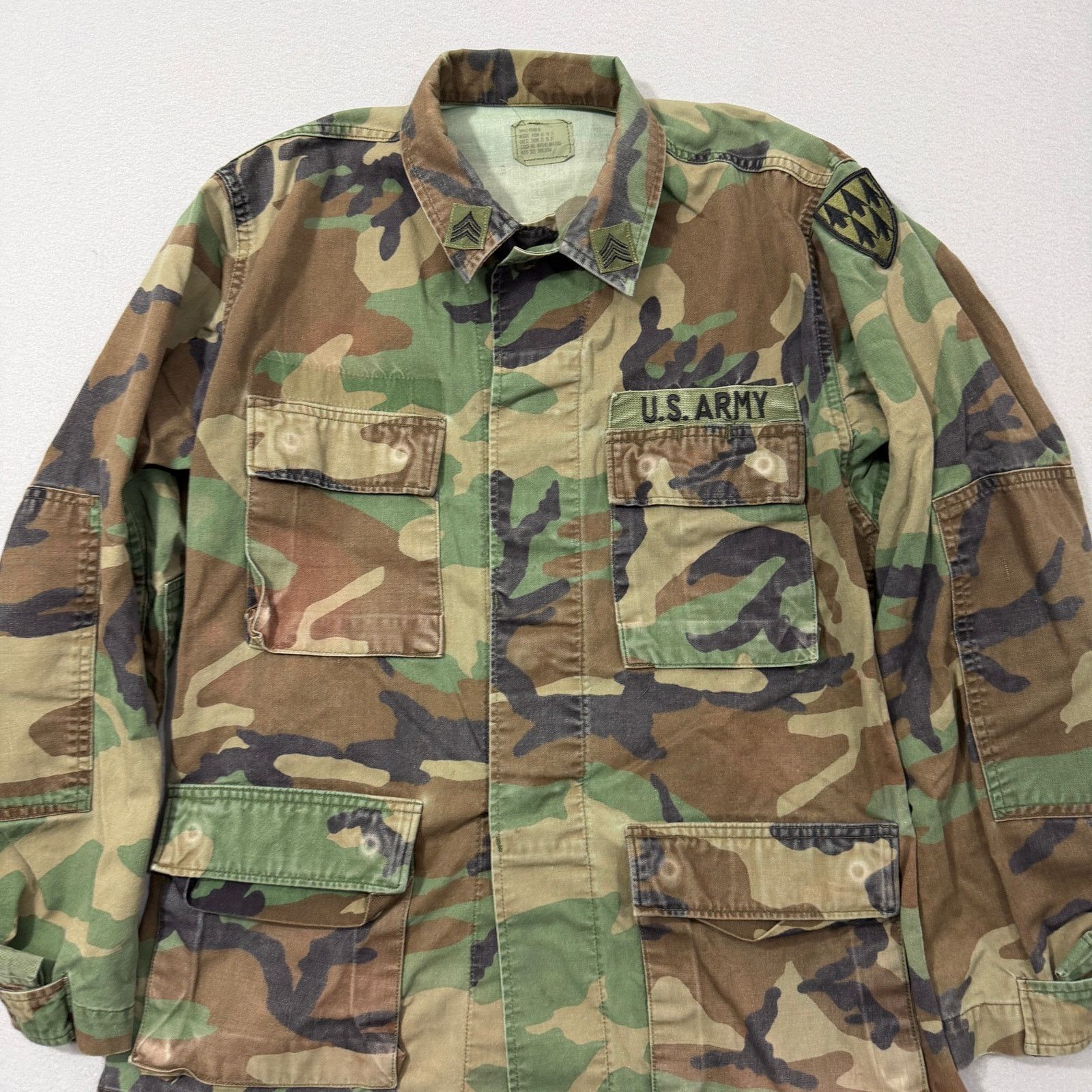 Vintage Vintage US Marines Military Shirt Jacket Men's Small Shacket Size US S / EU 44-46 / 1 - 2 Thumbnail