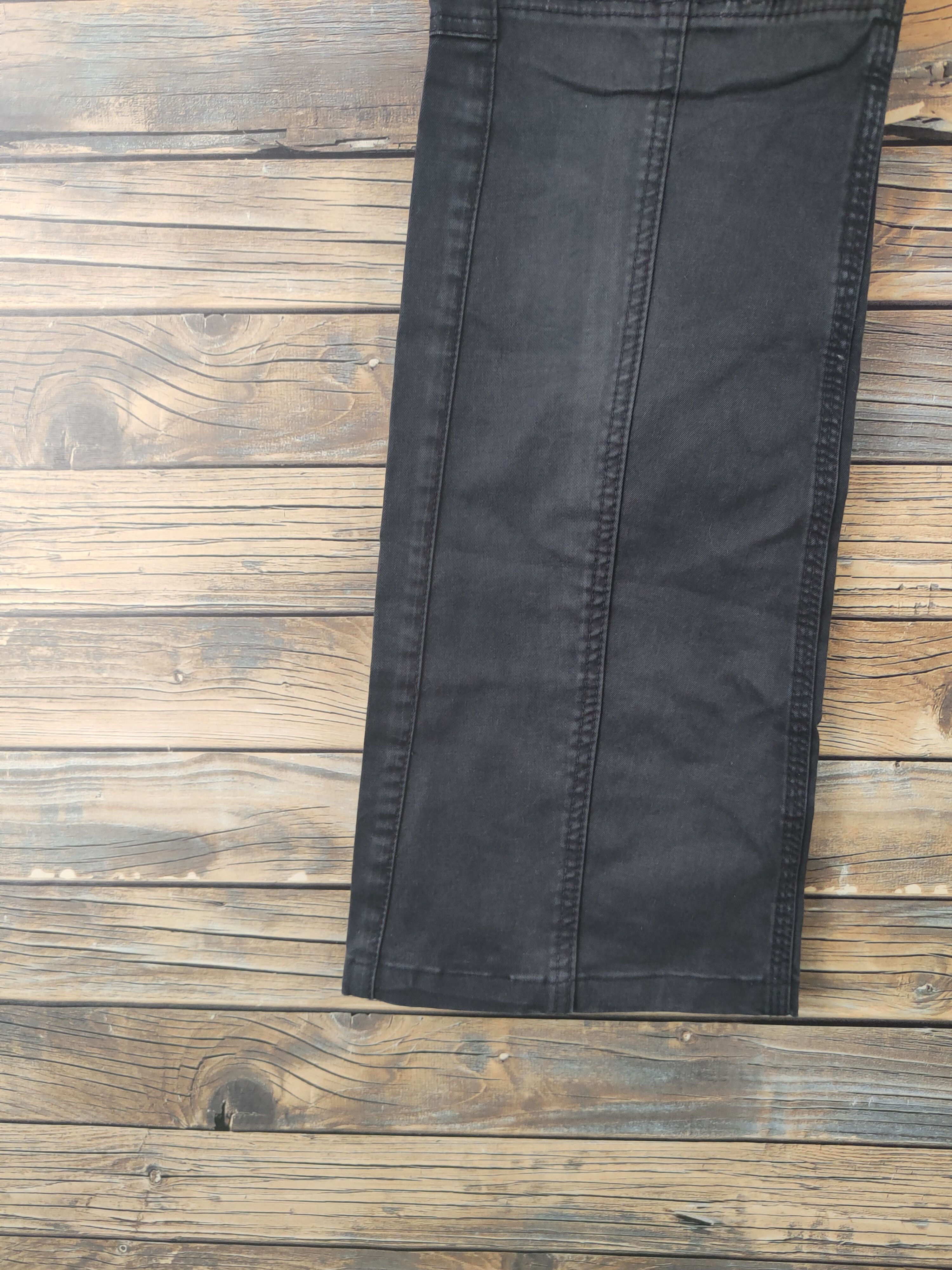 Nicole Club DL Nicole Black Multipocket Tactical Cargo Pants #2040 Size 34" / US 12 / IT 48 - 4 Thumbnail