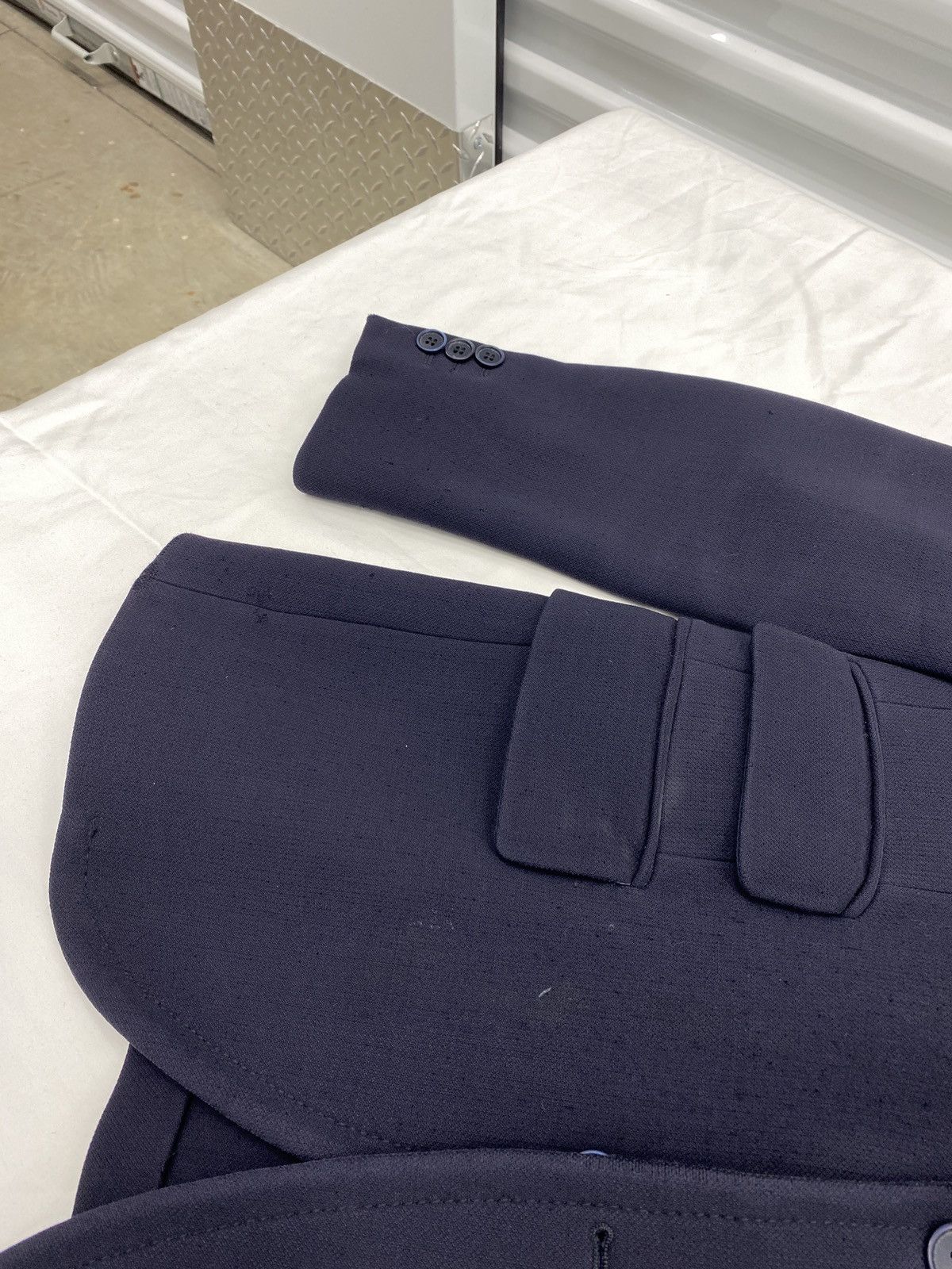 Prada Prada Navy Heavy Blazer Size 42R - 15 Thumbnail