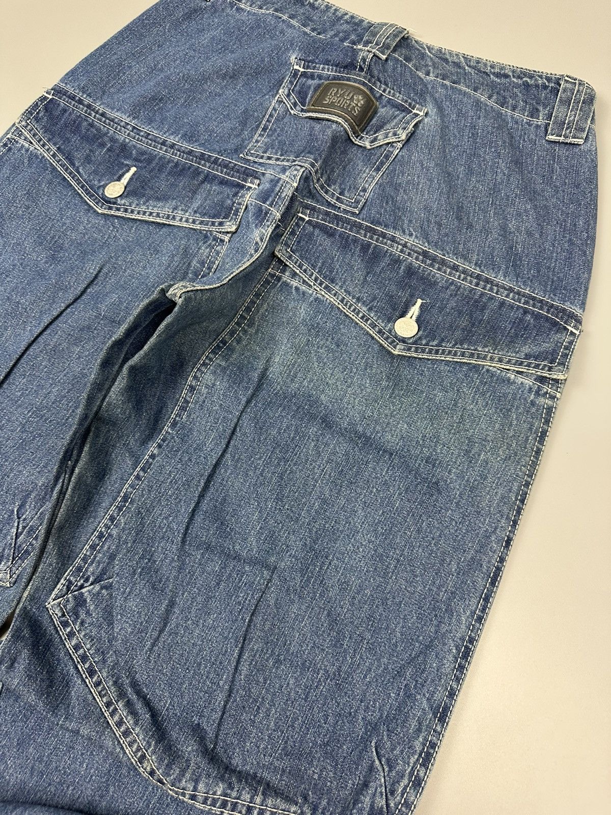 Japanese Brand Japanese Baggy Ryu Sport Big Pocket Jeasn Size US 28 / EU 44 - 10 Thumbnail