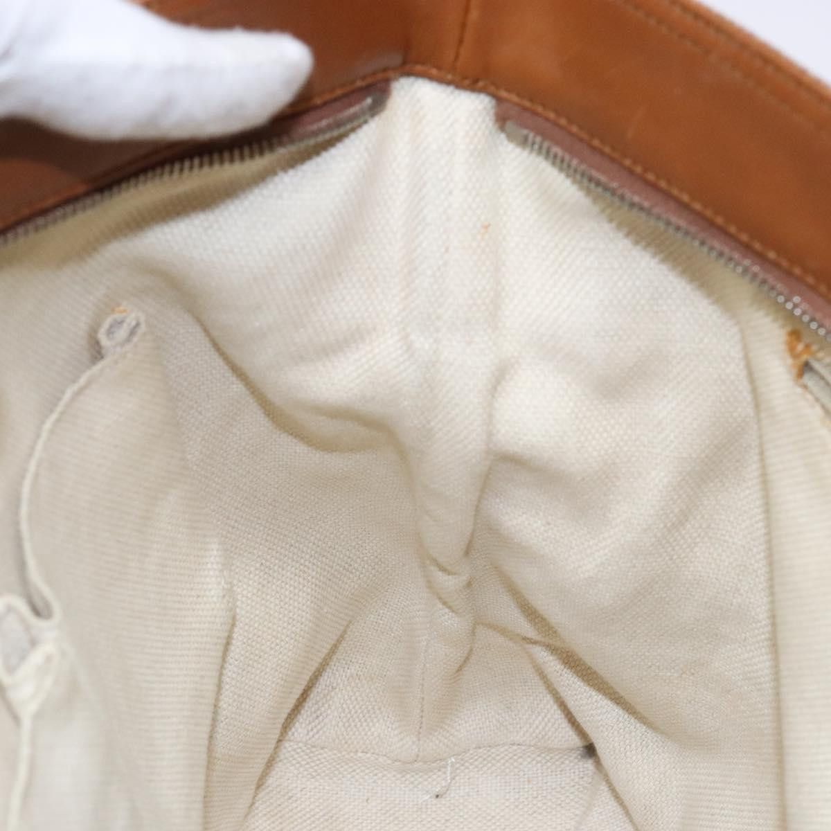 Gucci GUCCI GG Canvas Shoulder Bag Beige Silver Size ONE SIZE - 19 Thumbnail