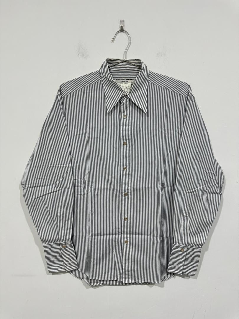 Katharine Hamnett London Katharine Hamnett London Stripes Shirt Size US L / EU 52-54 / 3 - 1 Thumbnail