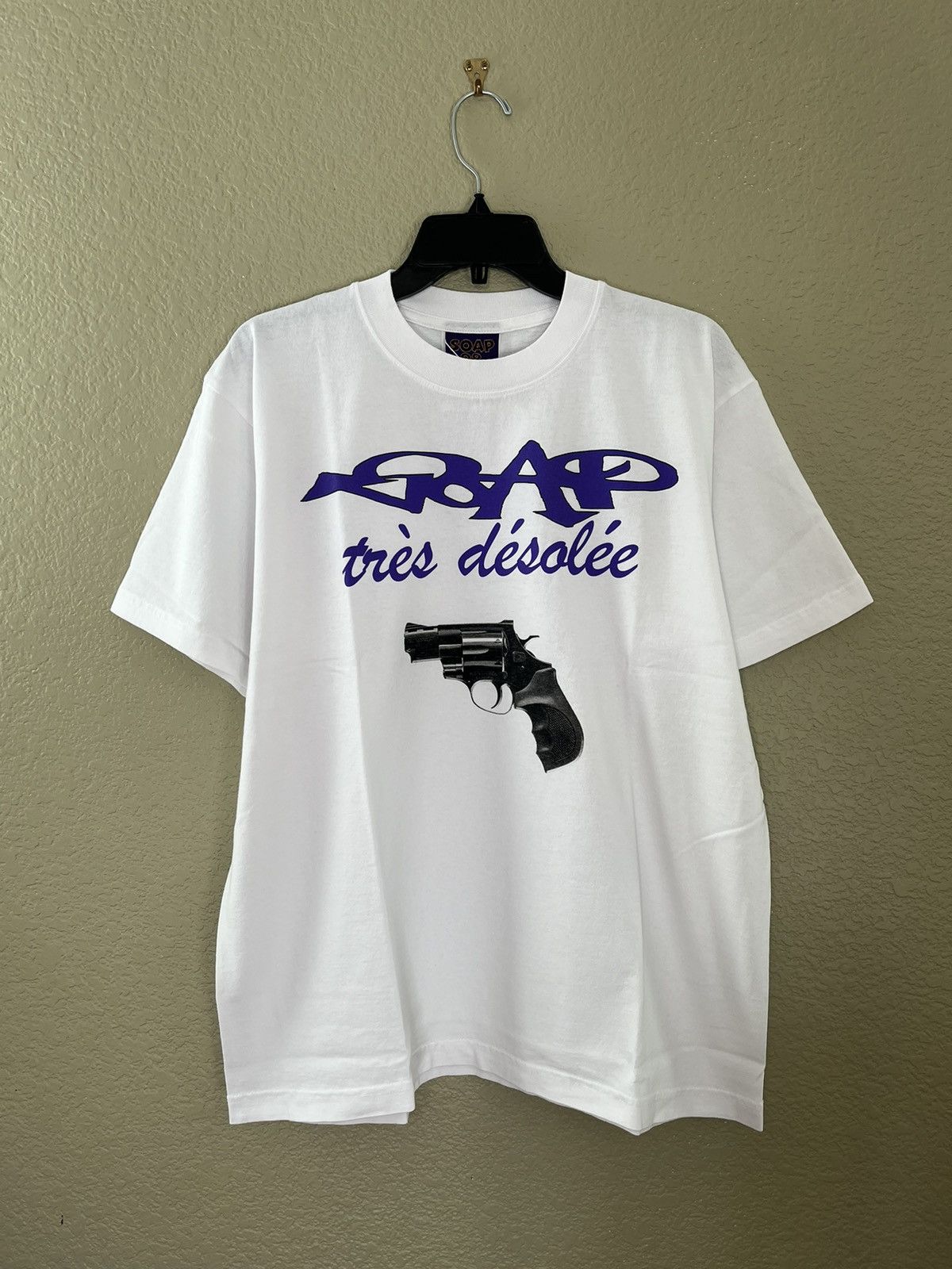 Soap08 TRÈSDÉSOLÉE Shirt Large Drain Gang Bladee Thaiboy