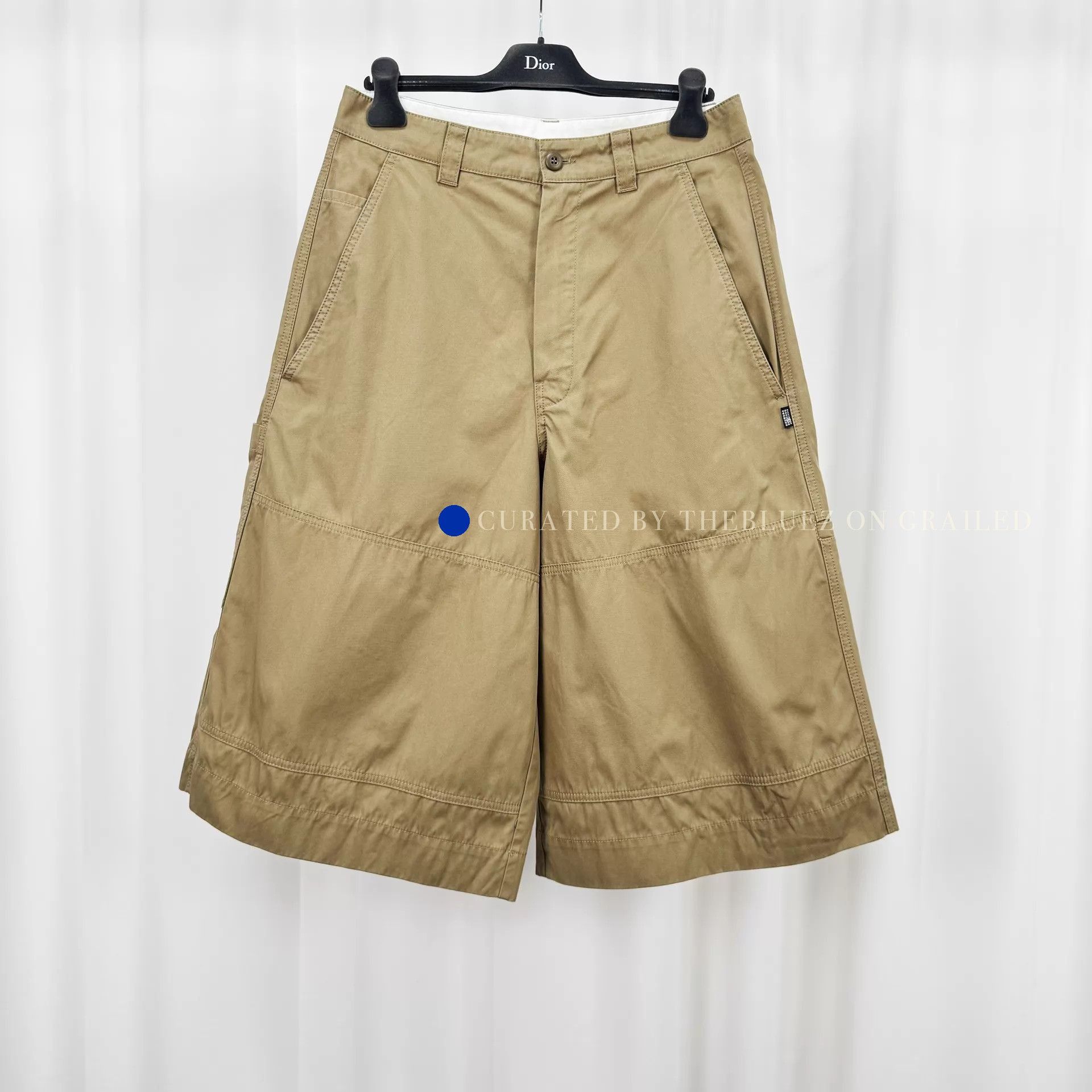 Maison Margiela Beige Cropped Pants in Size 32 Size US 32 / EU 48 - 1 Thumbnail