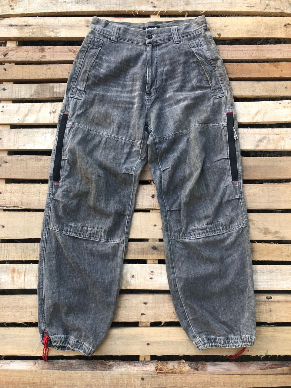 Airwalk Vintage Airwalk Denim Cargo Pants Size US 30 / EU 46 - 1 Thumbnail