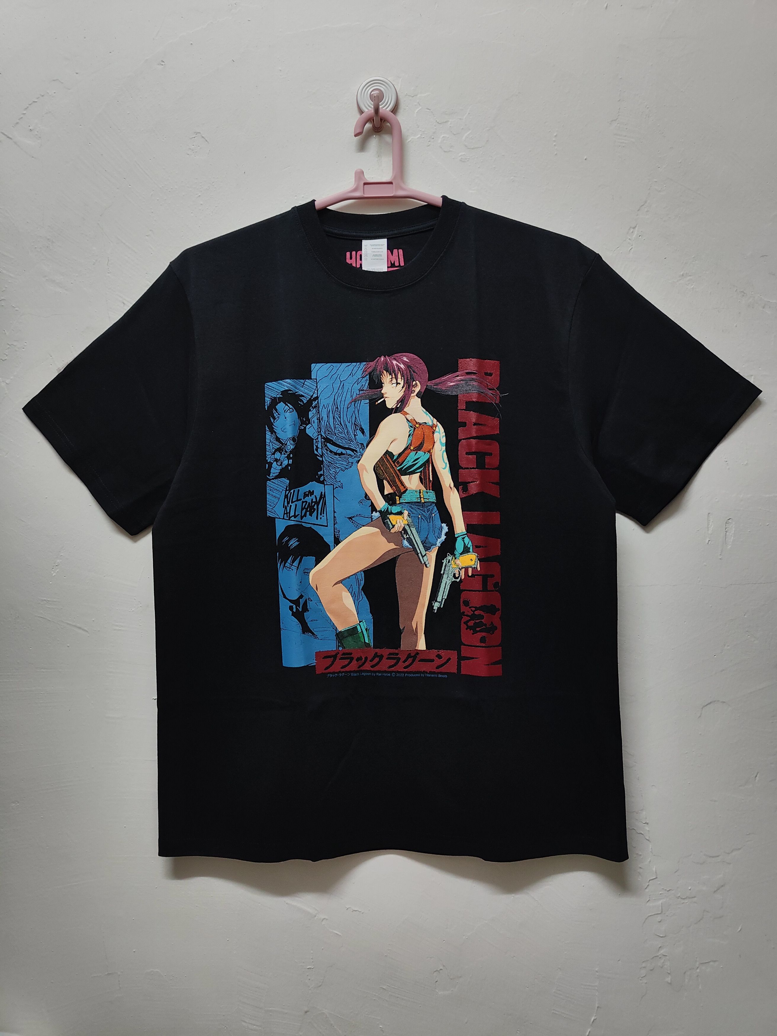 Anime Black Lagoon Revy T-shirt Size US XL / EU 56 / 4 - 1 Thumbnail