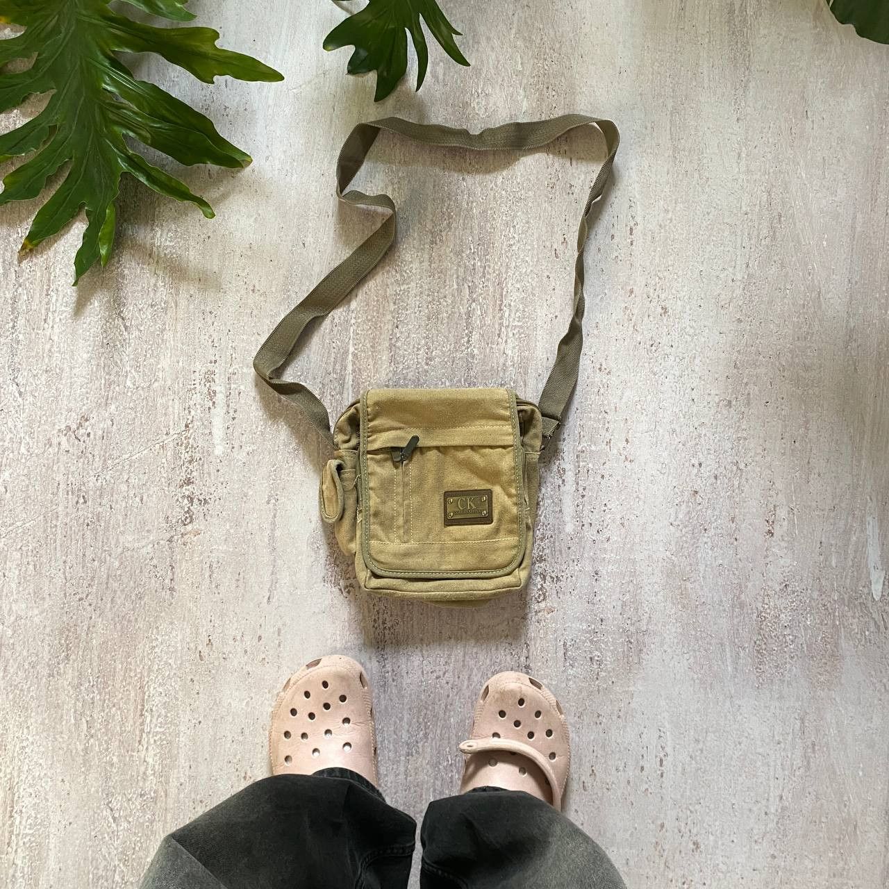 Seditionaries × Vintage VINTAGE Y2K RARE CK USA MILITARY CROSSBODY BAG Size ONE SIZE - 1 Thumbnail