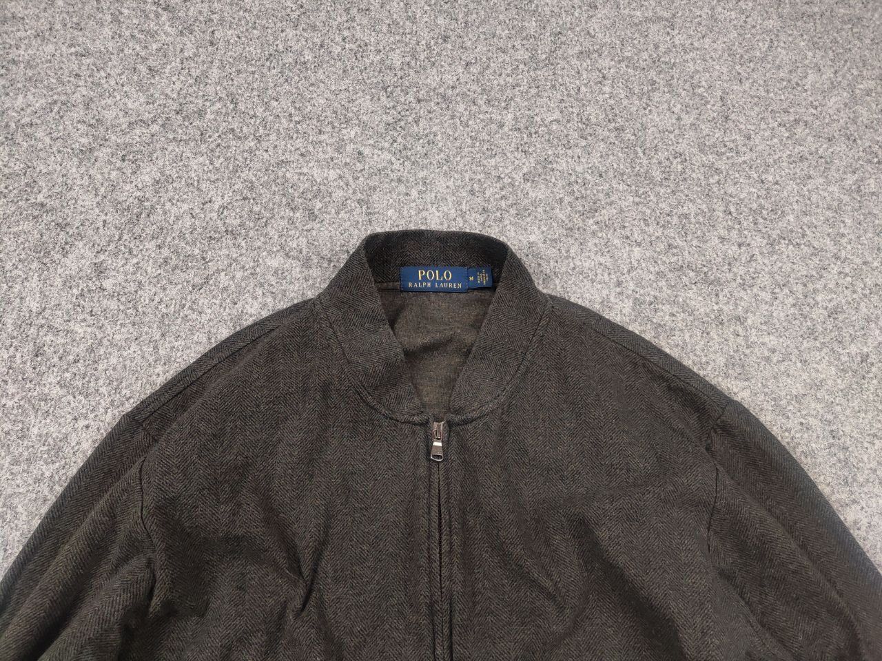Polo Ralph Lauren Polo Ralph Lauren Vintage bomber Zip Pullover green pattern Size US M / EU 48-50 / 2 - 6 Thumbnail