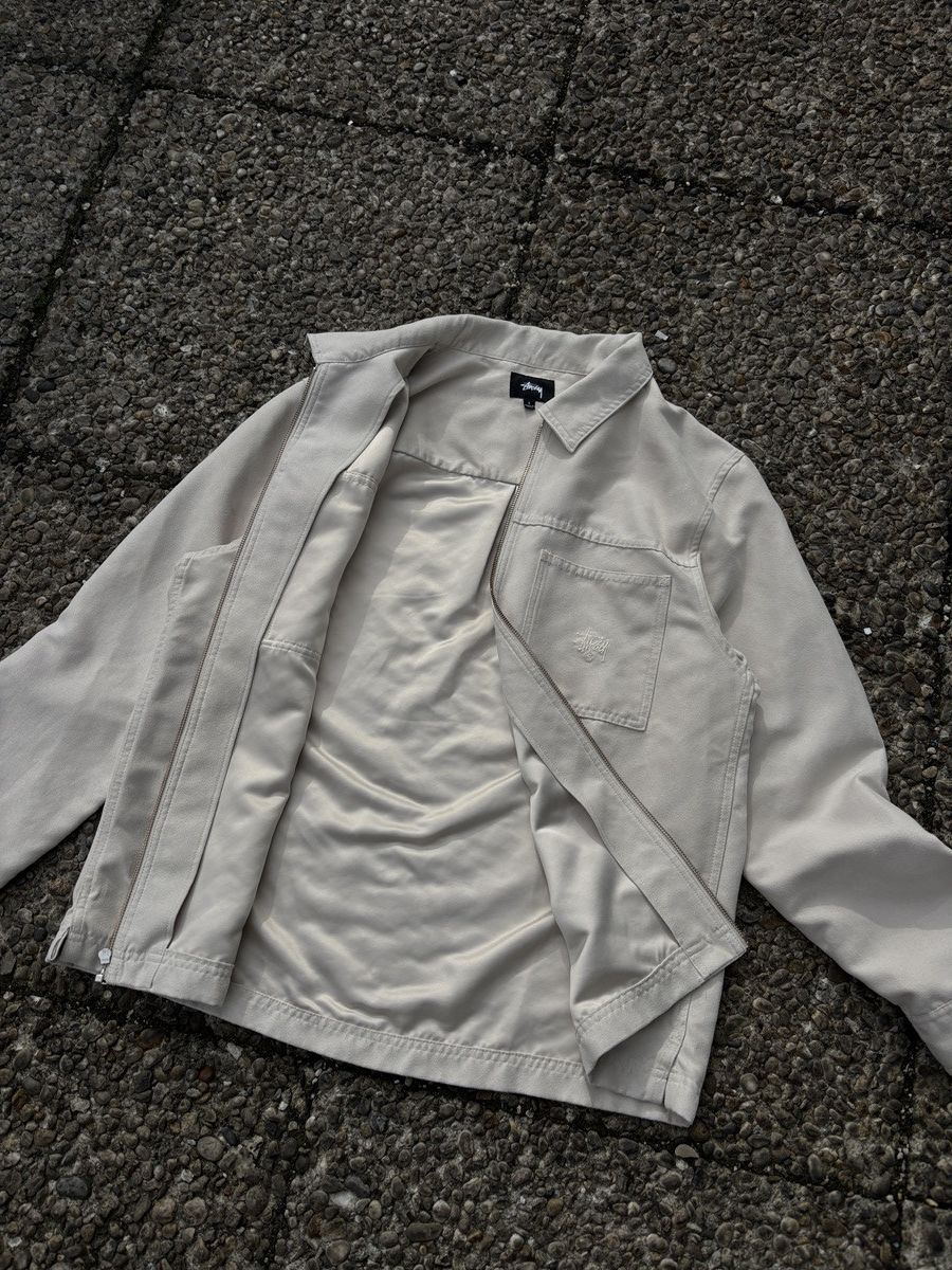Stussy Stussy Micro Suede Work Shirt (L) Size US L / EU 52-54 / 3 - 7 Thumbnail