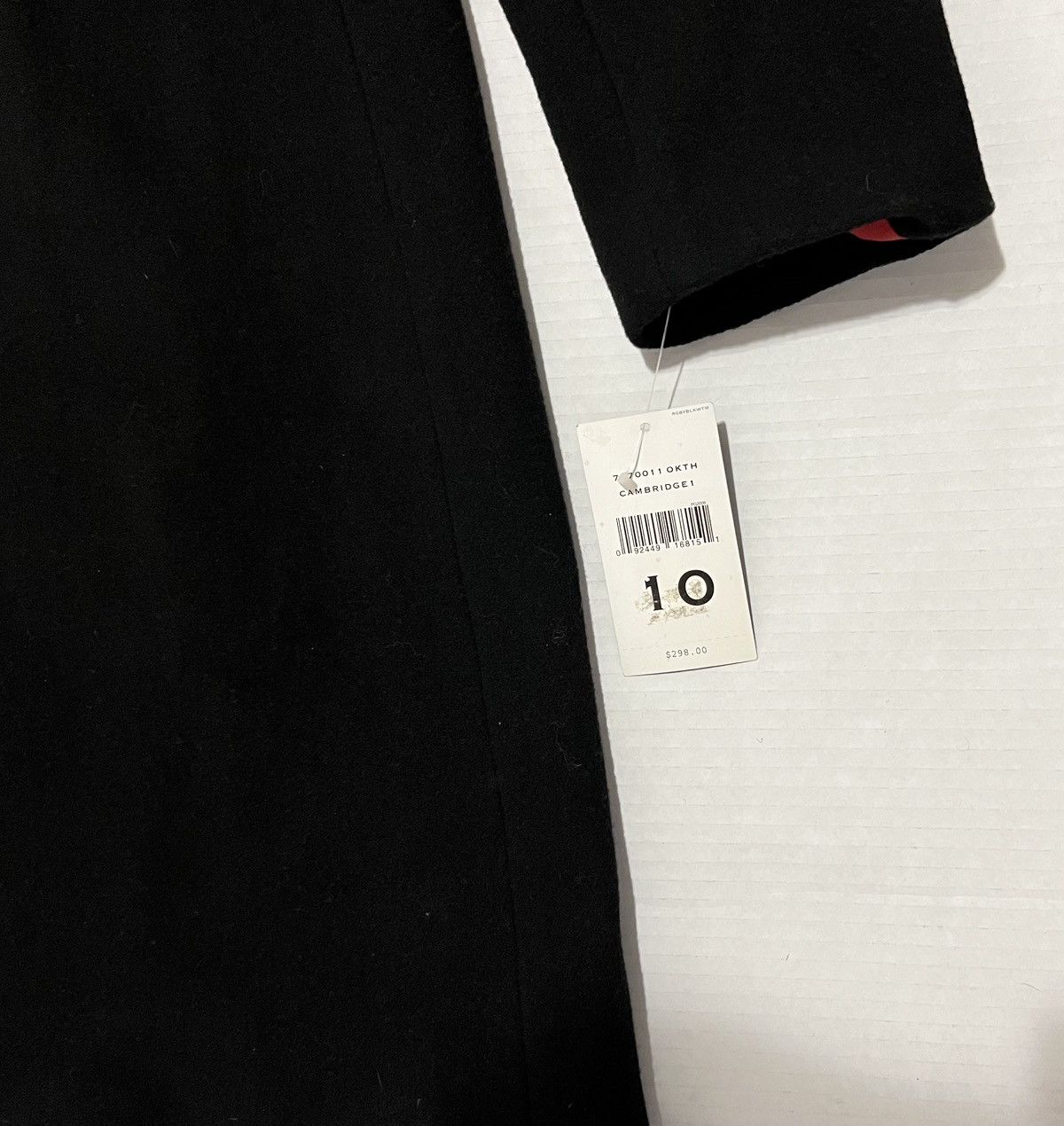 Rugby Ralph Lauren Vintage New Rugby Ralph Lauren Longline Wool Long Coat Black Size L / US 10 / IT 46 - 10 Thumbnail