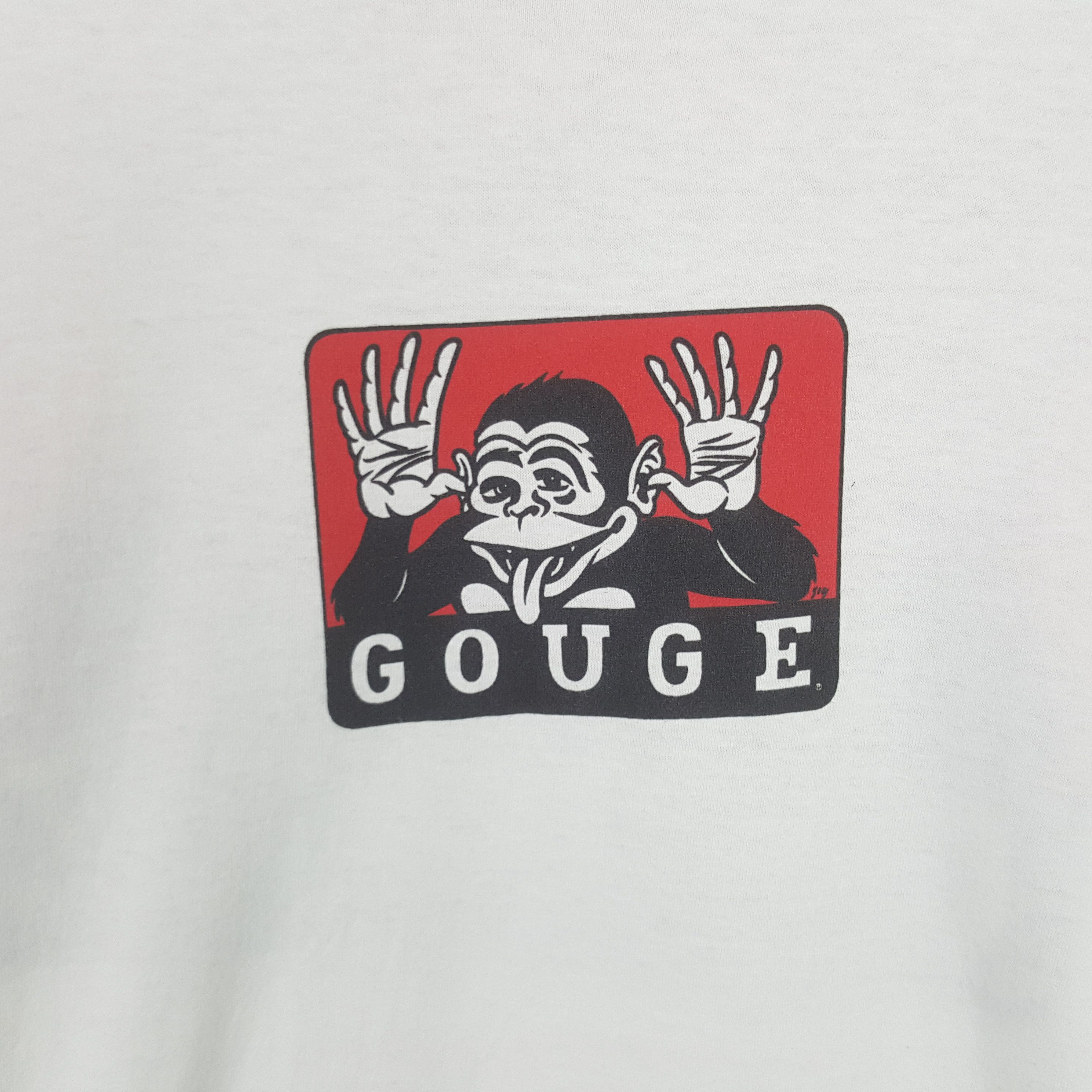 Other Vintage Gouge American Skateboard Tshirt Size US S / EU 44-46 / 1 - 4 Thumbnail