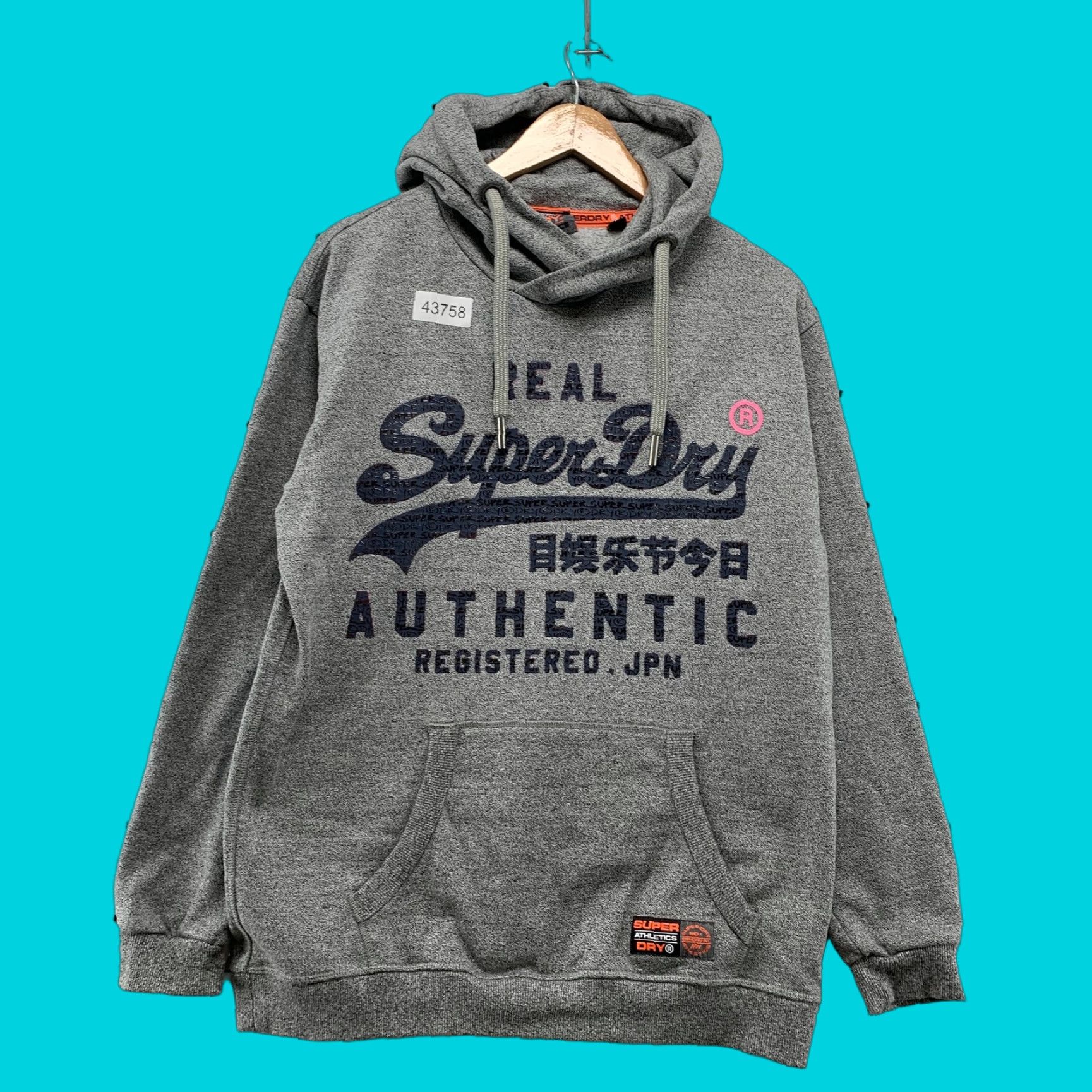 Superdry Superdry Hoodie Men Small Gray Japan Graphic Oversized Pullover Fleece Long Sleeve Size US S / EU 44-46 / 1 - 1 Thumbnail