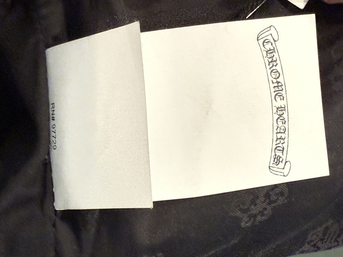 Chrome Hearts Chrome Hearts Leather Pants with cross patches Size US 32 / EU 48 - 18 Thumbnail