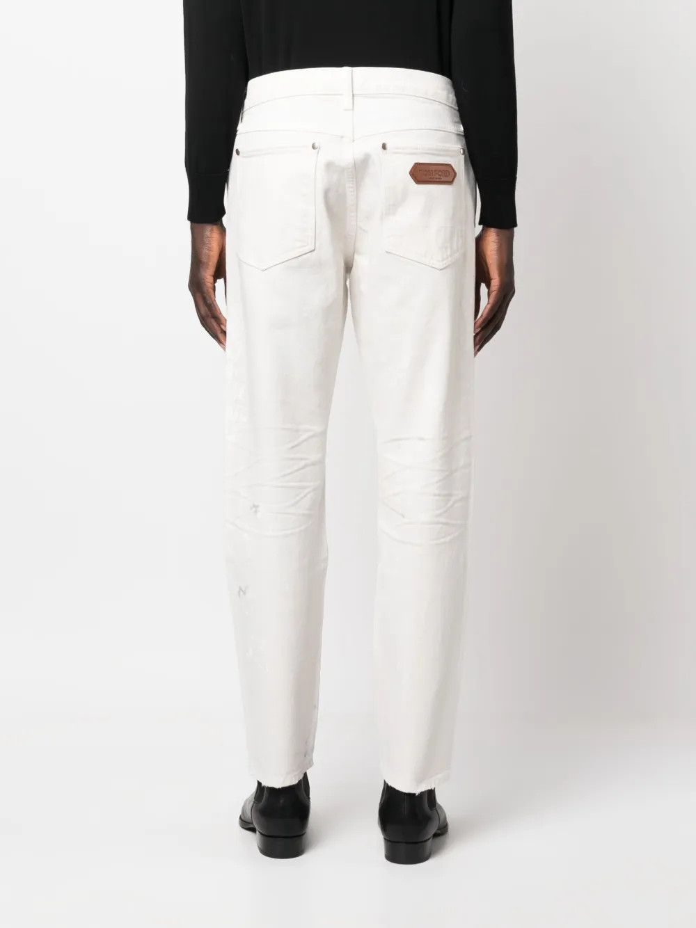 o1y0425 Denim Pant in White