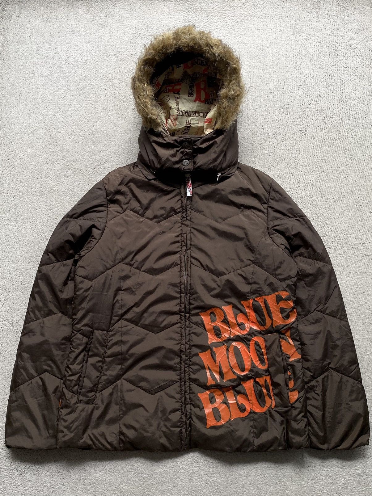Hysteric Glamour × If Six Was Nine × Le Grande Bleu (L.G.B.) Blue Moon Blue Fur Hoodie Zipper Size US M / EU 48-50 / 2 - 1 Thumbnail