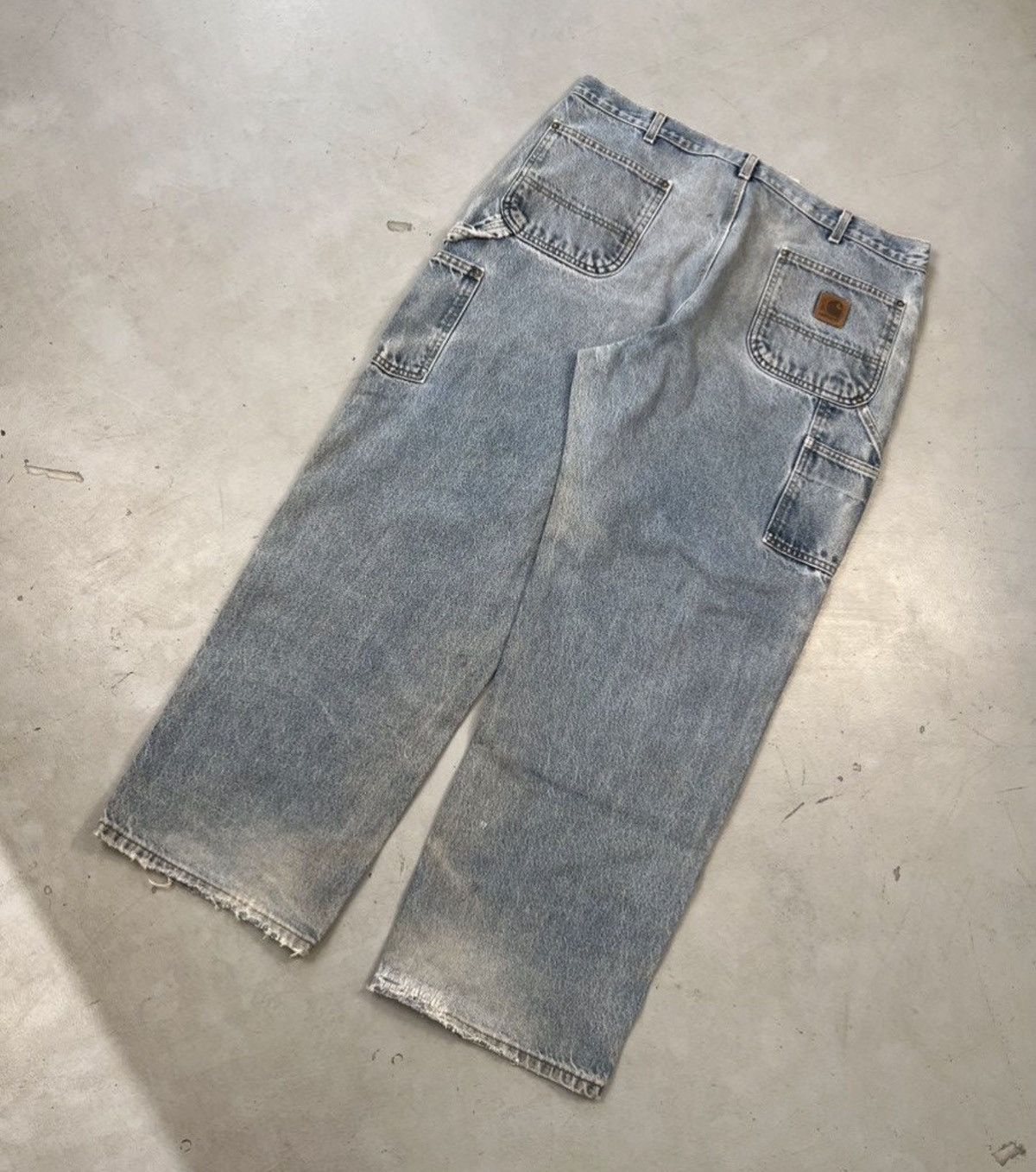 Carhartt Vintage carhartt b136 dst double knee denim Size US 40 / EU 56 - 2 Thumbnail