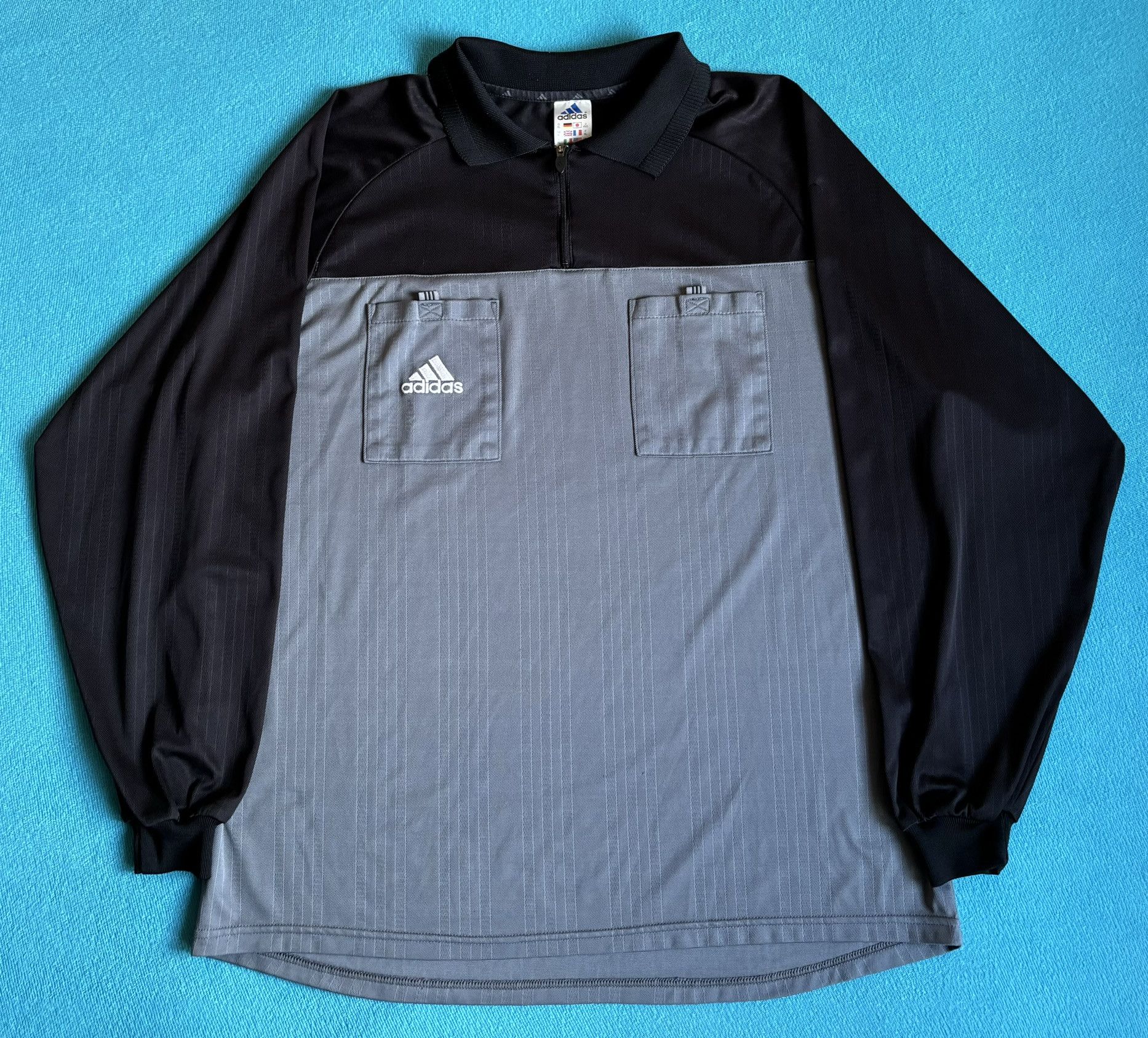 Adidas × Vintage Adidas Referee Jersey vintage 00s Size. XL Size US XL / EU 56 / 4 - 5 Thumbnail