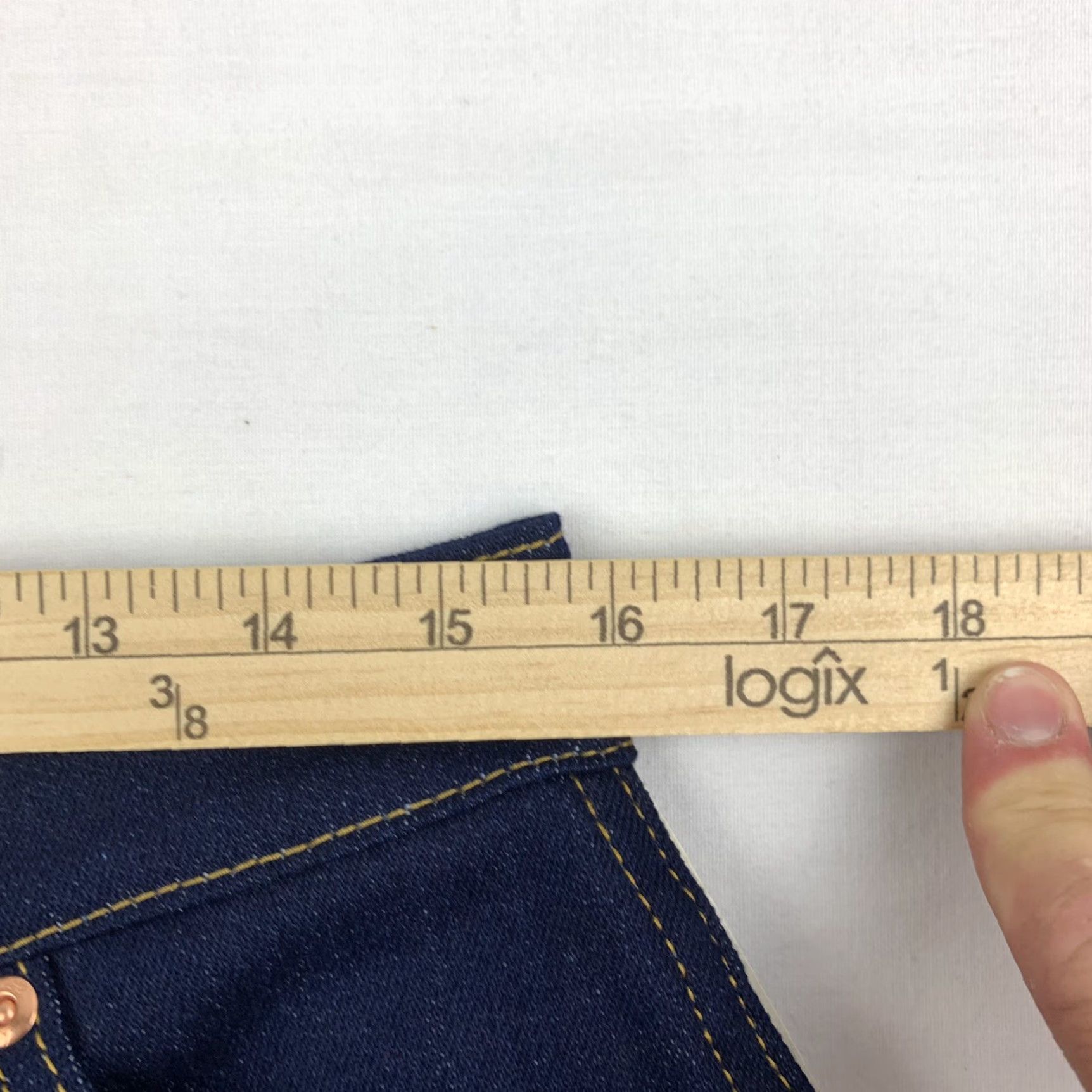 Lee VINTAGE Lee Women’s Jeans 18 Medium Blue Straight Leg 90s American USA Size 40" / US 18 - 6 Thumbnail